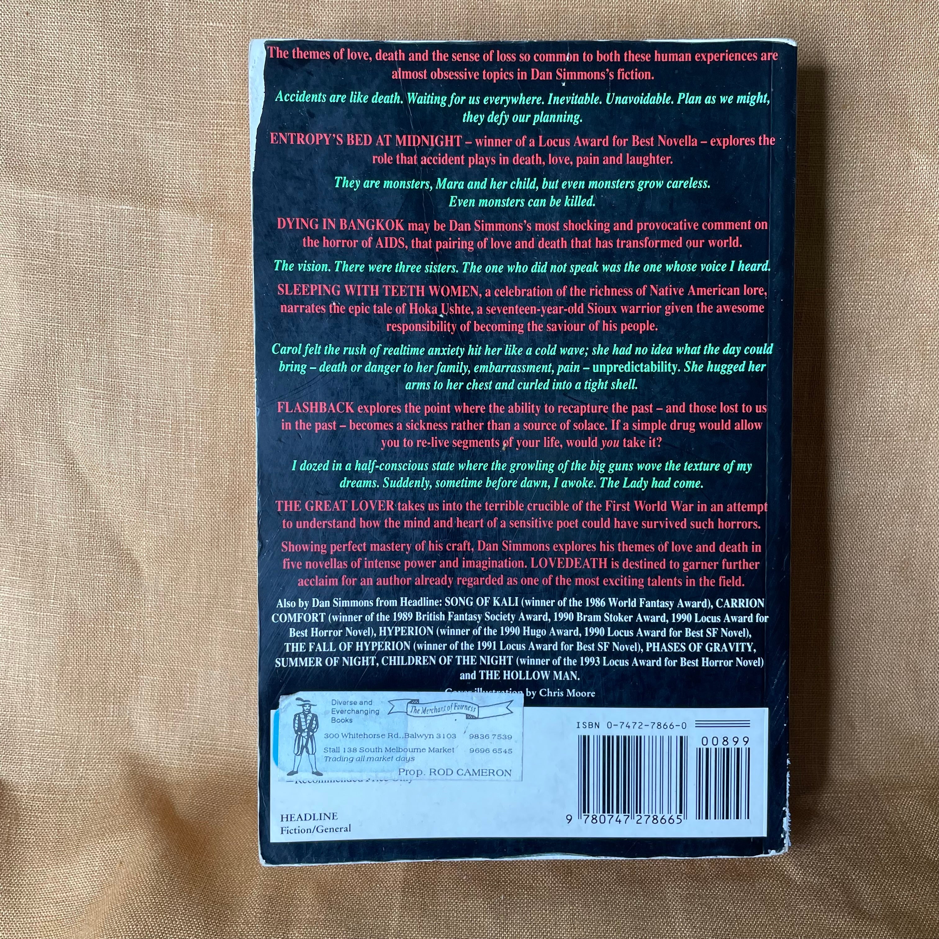 Lovedeath by Dan Simmons