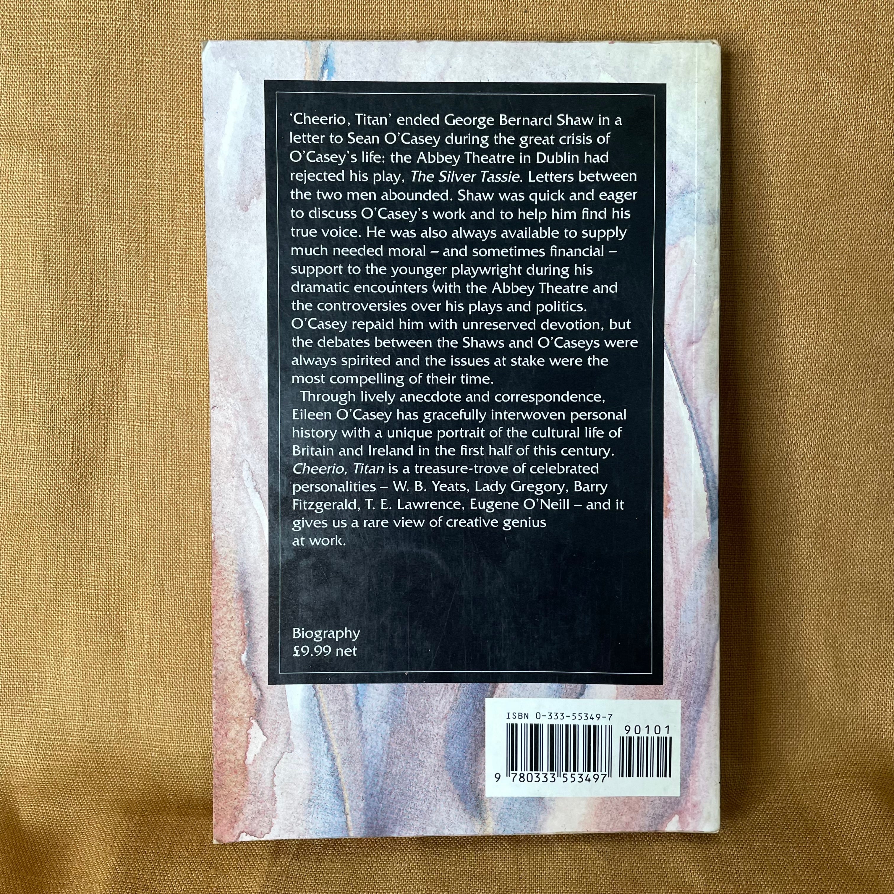 Cheerio, Titan — Eileen O’Casey