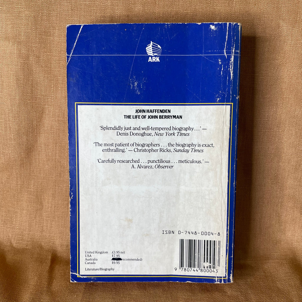 The Life of John Berryman — John Haffenden