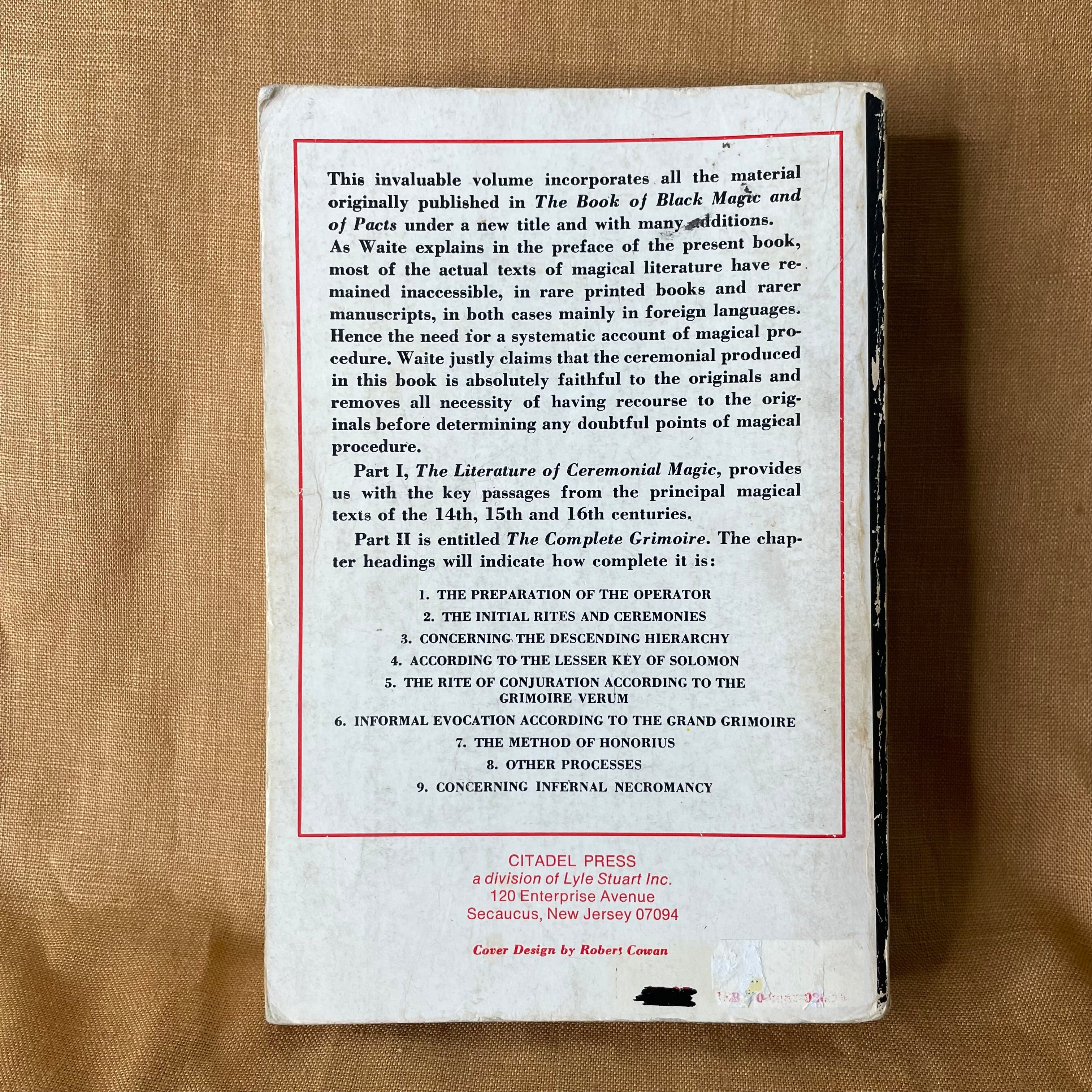 The Book of Ceremonial Magic — Arthur Edward Waite