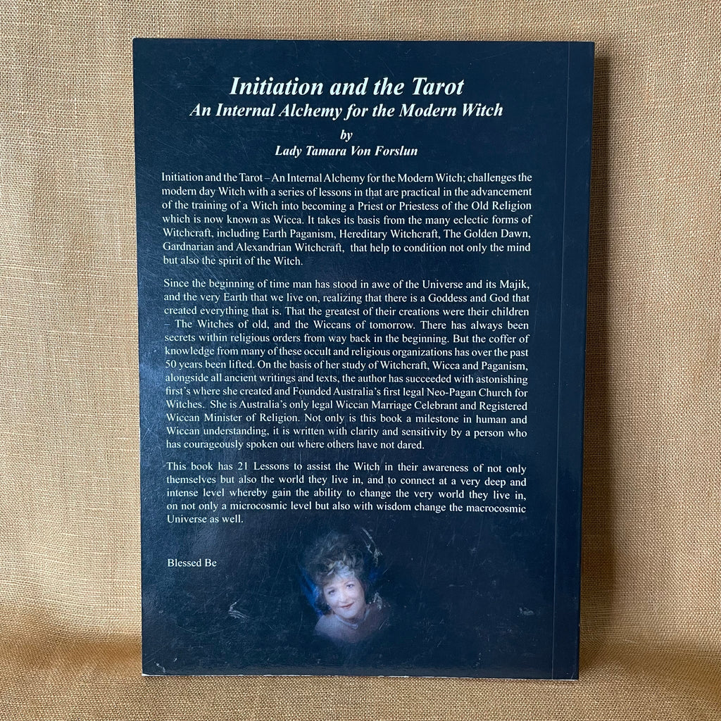 Initiation and the Tarot — Lady Tamara Von Forslun