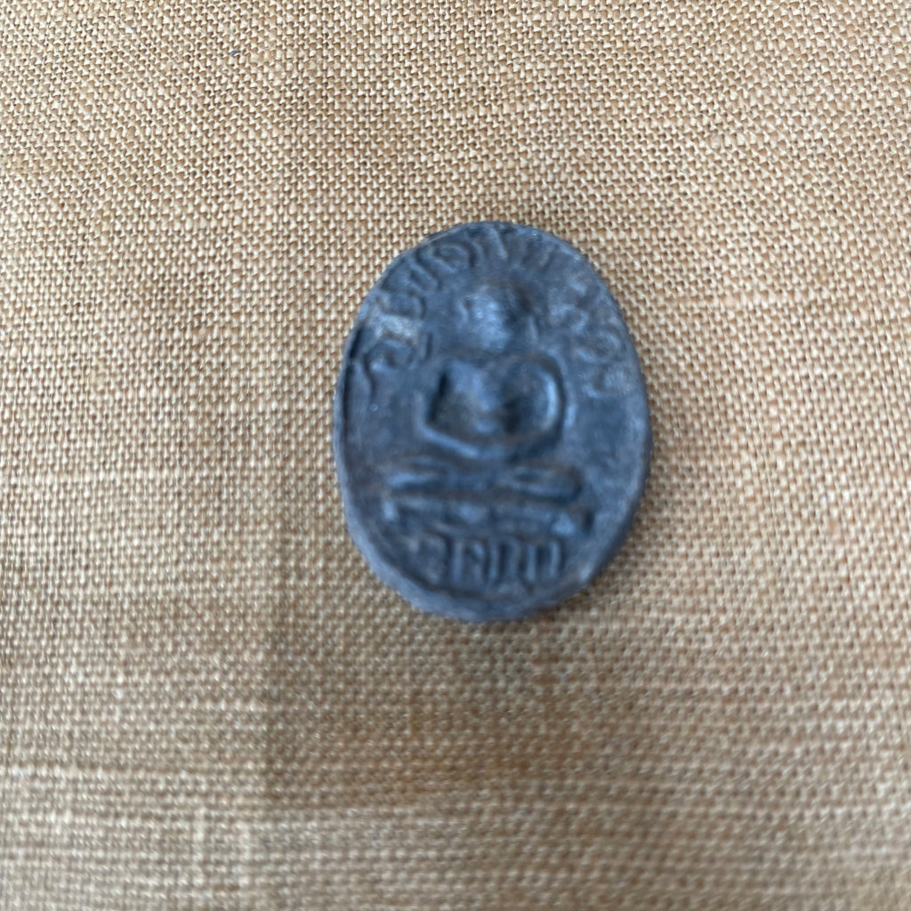 Small Black Thai Buddha Amulet
