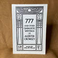 777 and Other Qabalistic Writings of Aleister Crowley