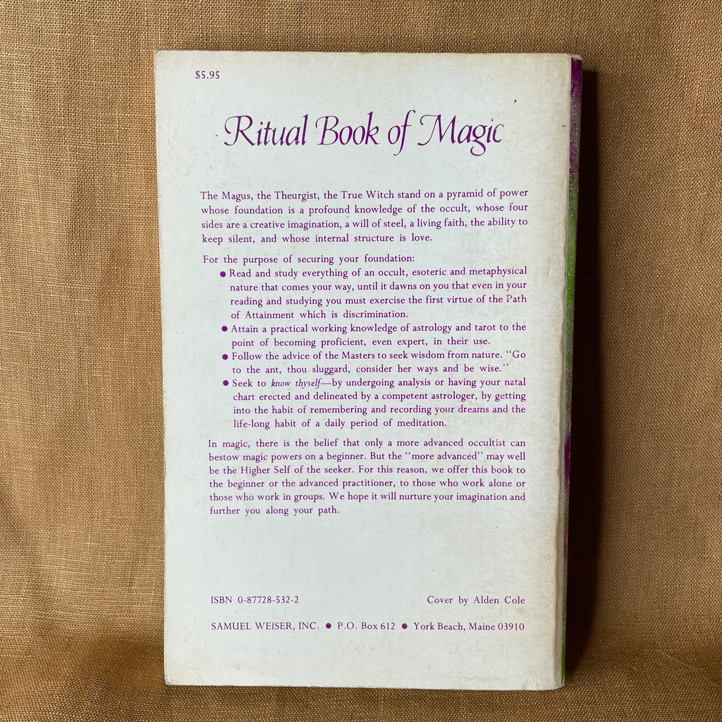 Ritual Book of Magic - Clifford Bias - First Edition