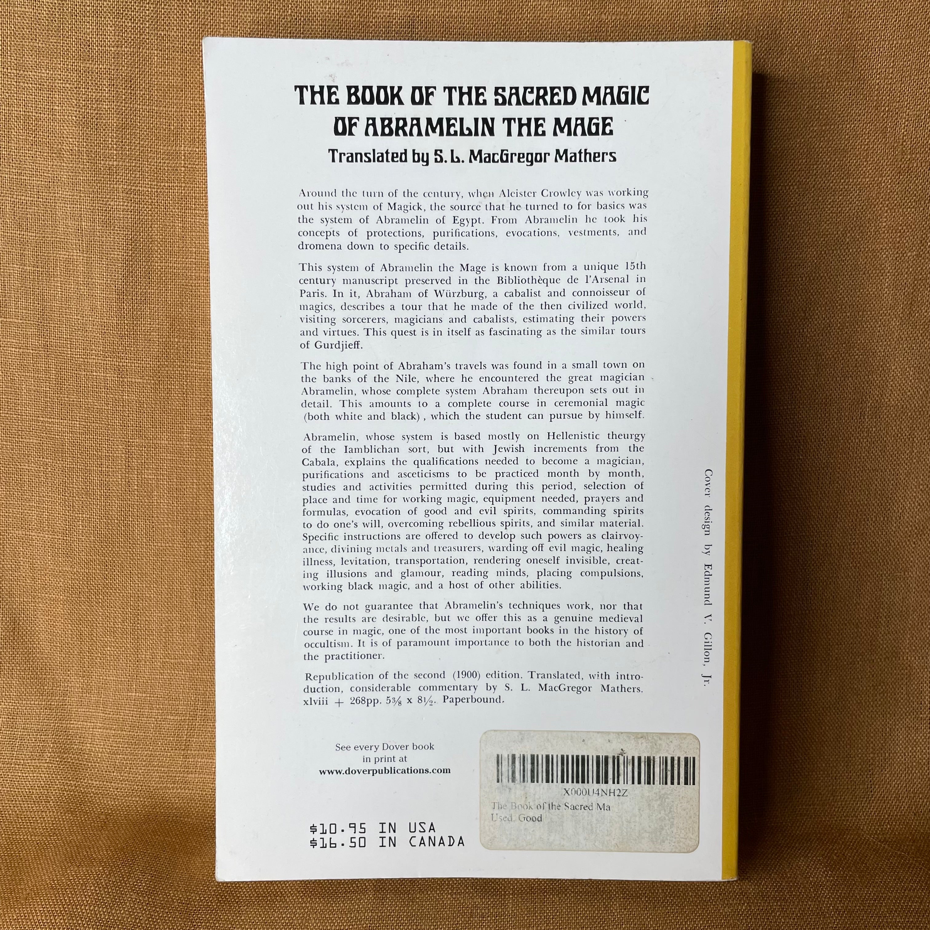 The Book of the Sacred Magic of Abramelin the Mage