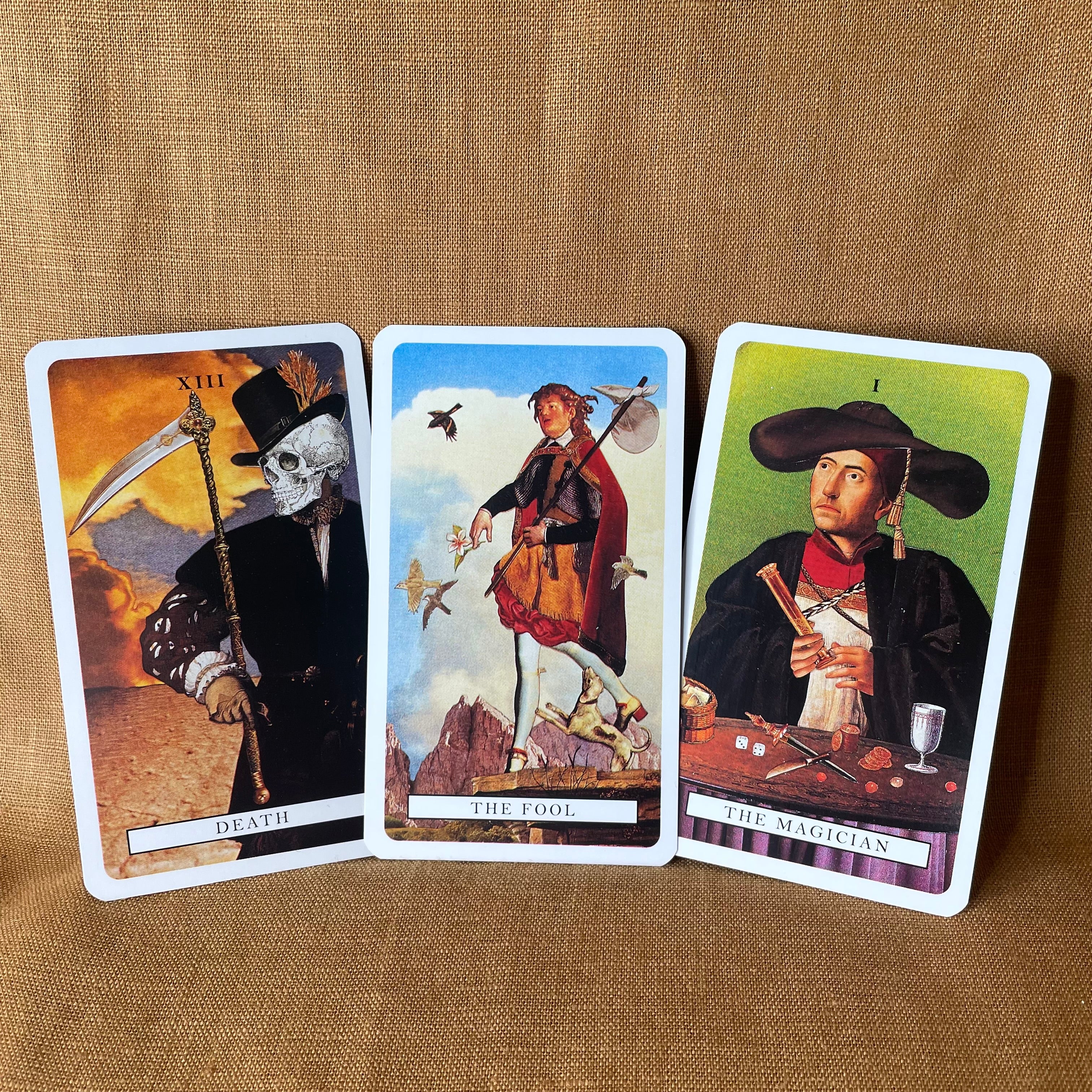 The Love Tarot by Sarah Bartlett, illustrated by Nancy Tolford — 22-Card Tarot Set with Book