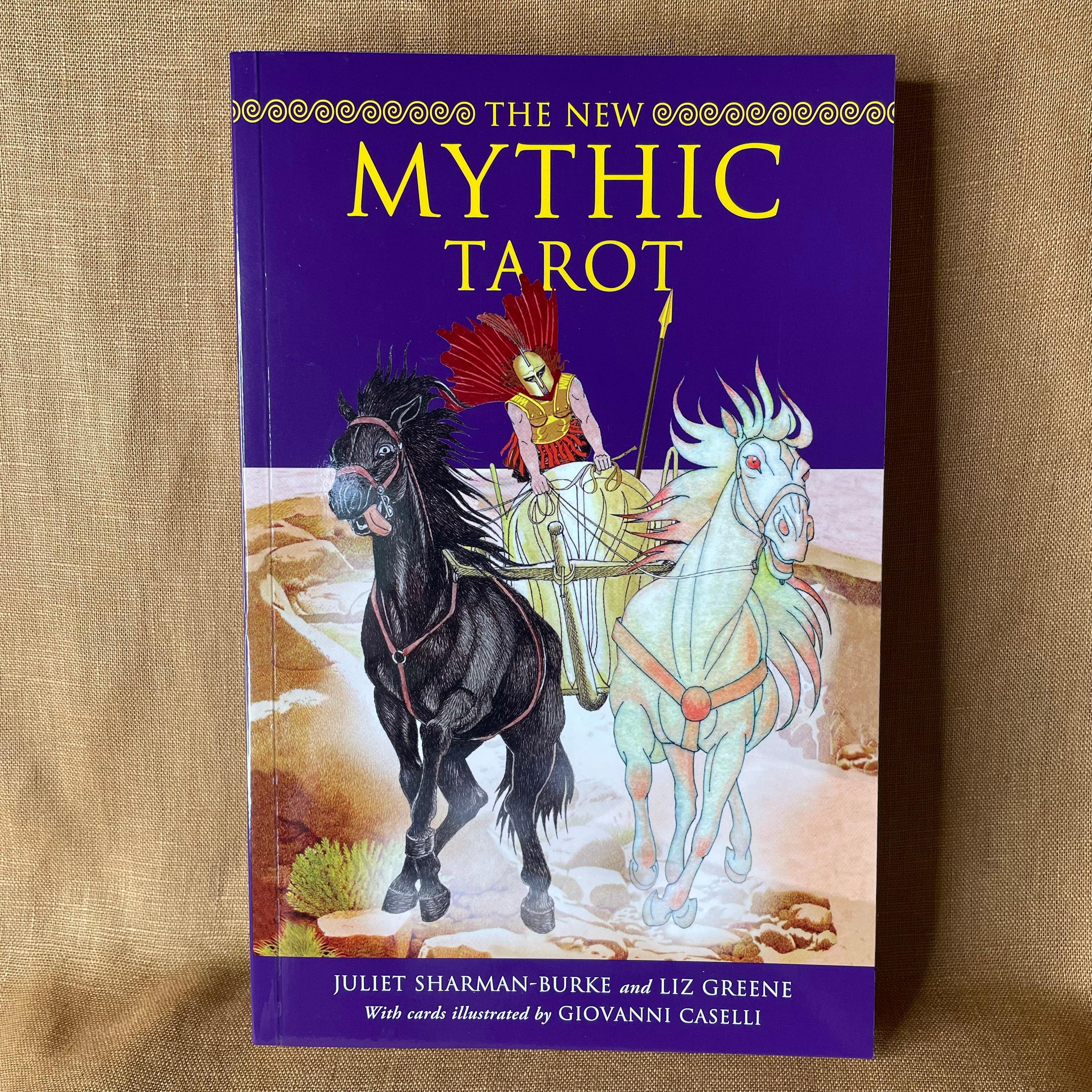 The New Mythic Tarot by Juliet Sharman-Burke & Liz Greene — 78-Card Deck and Guidebook