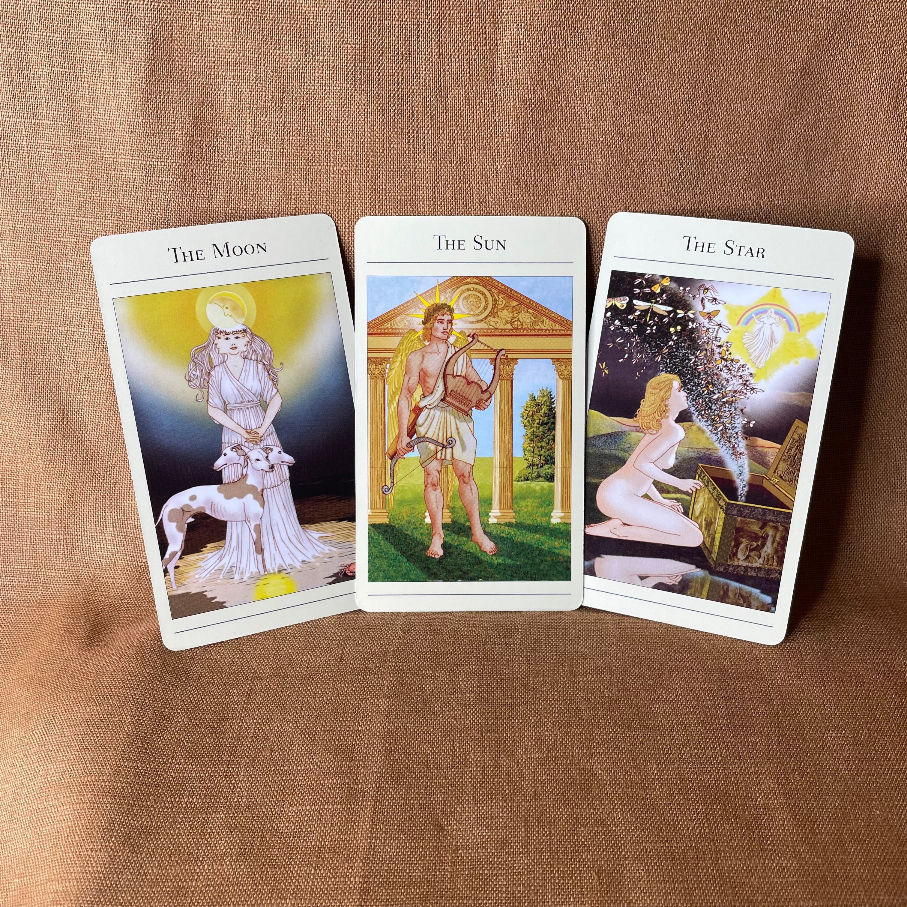 The New Mythic Tarot by Juliet Sharman-Burke & Liz Greene — 78-Card Deck and Guidebook