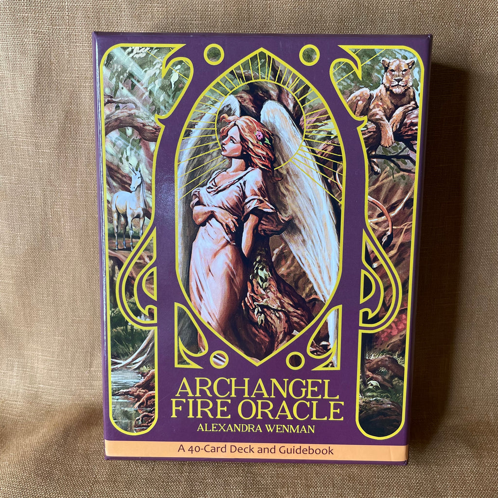 Archangel Fire Oracle by Alexandra Wenman — 40-Card Deck & Guidebook