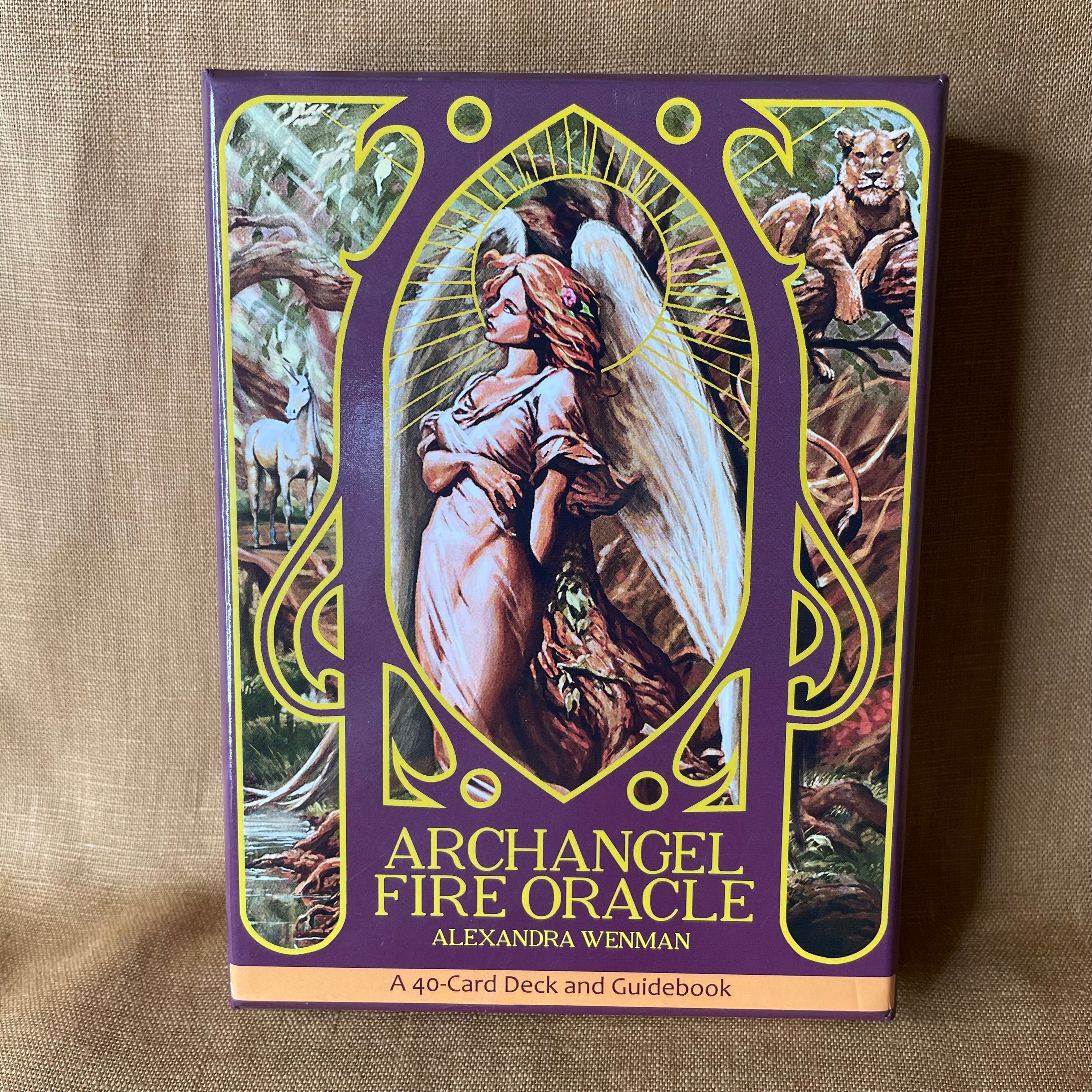 Archangel Fire Oracle by Alexandra Wenman — 40-Card Deck & Guidebook