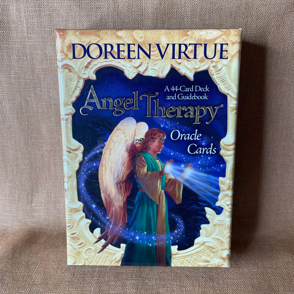 Angel Therapy Oracle Cards by Doreen Virtue — 44-Card Deck & Guidebook