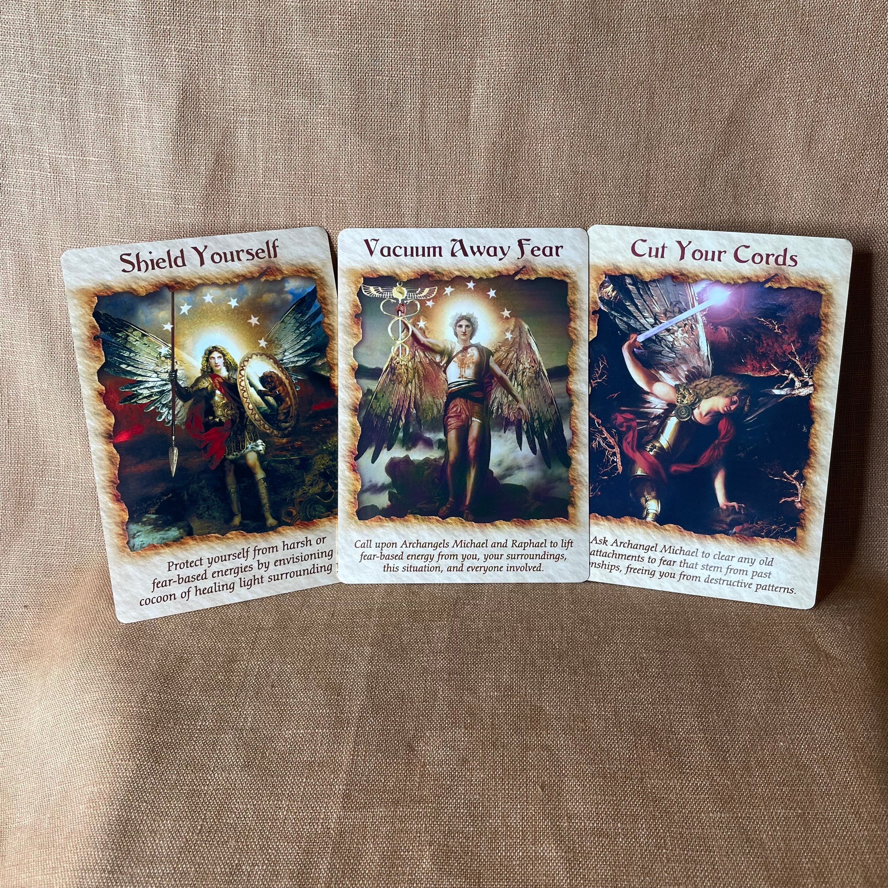 Angel Therapy Oracle Cards by Doreen Virtue — 44-Card Deck & Guidebook