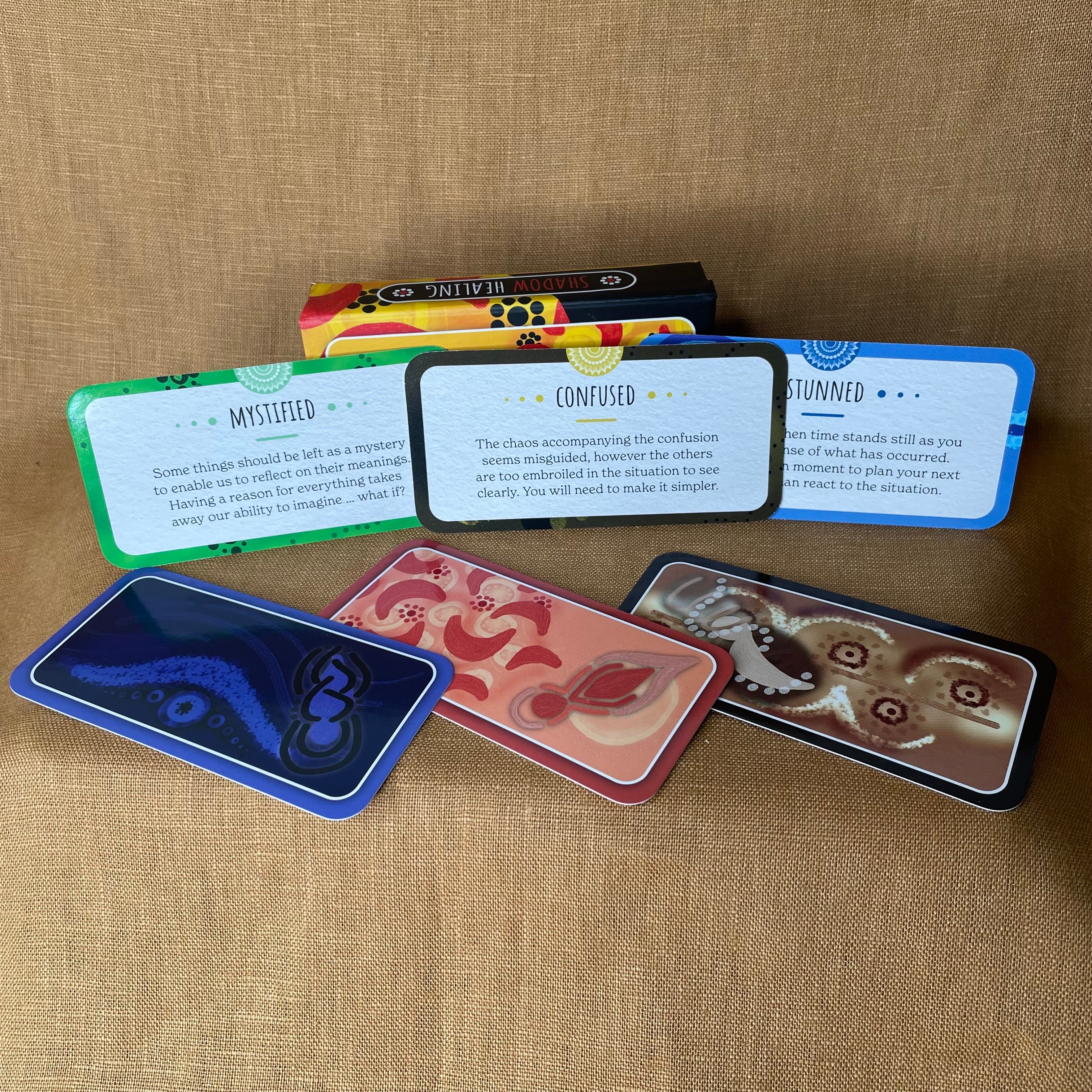 Shadow Healing Aboriginal Guidance Cards by Mel Brown