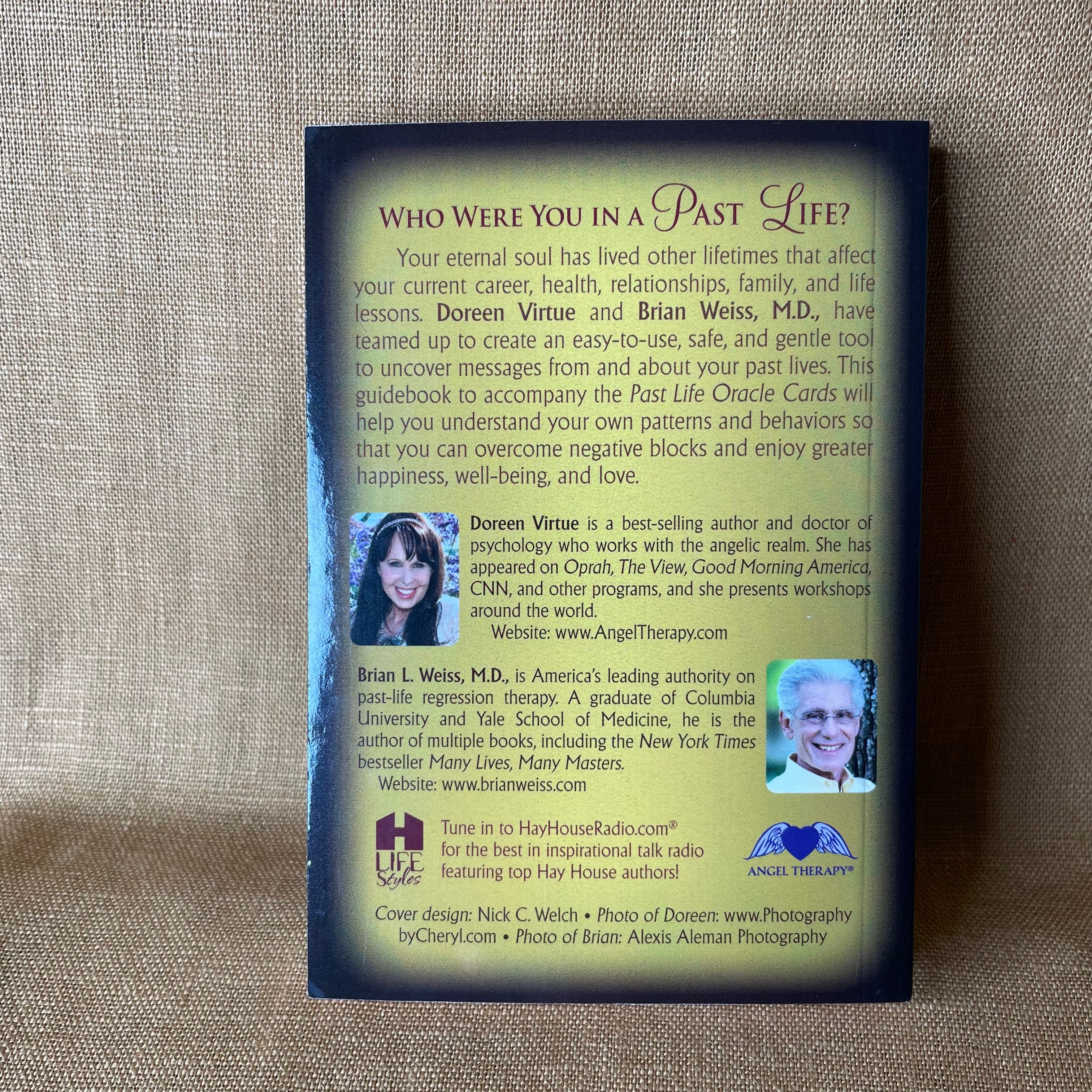 Past Life Oracle Cards by Doreen Virtue & Brian L. Weiss — 44-Card Deck & Guidebook