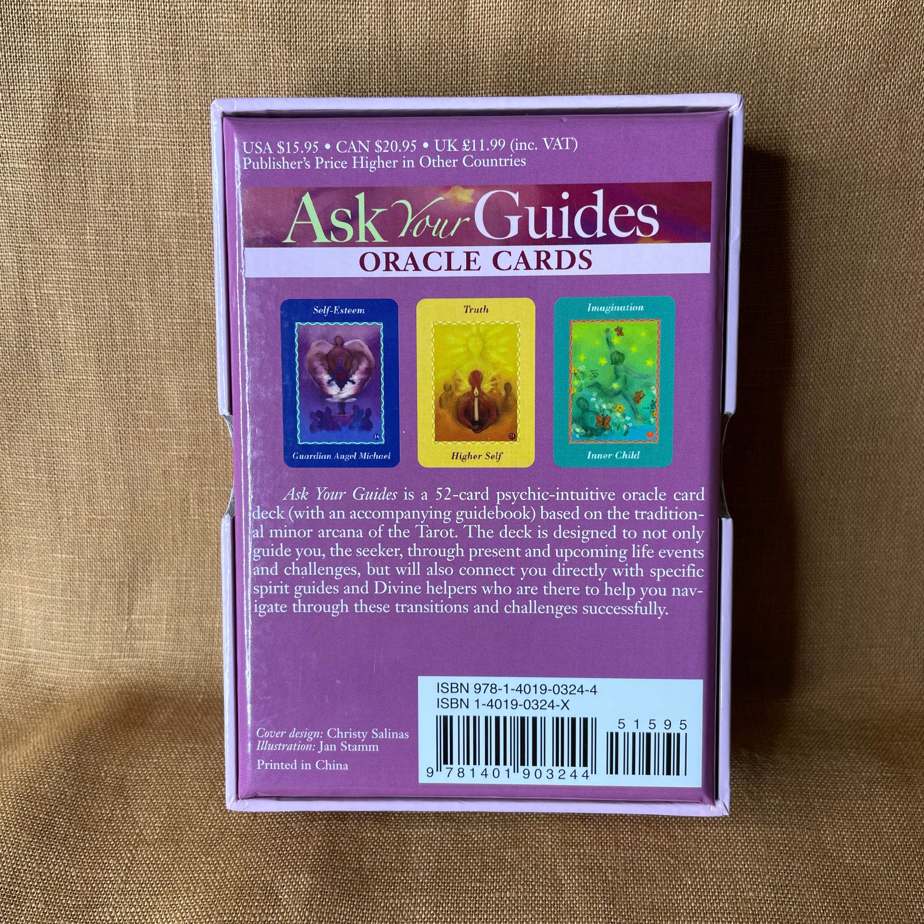 Ask Your Guides Oracle Cards by Sonia Choquette — 52-Card Deck & Guidebook