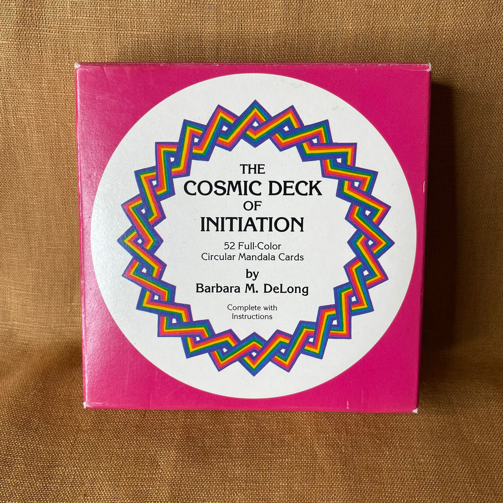 The Cosmic Deck of Initiation by Barbara M. DeLong — 52 Circular Mandala Cards