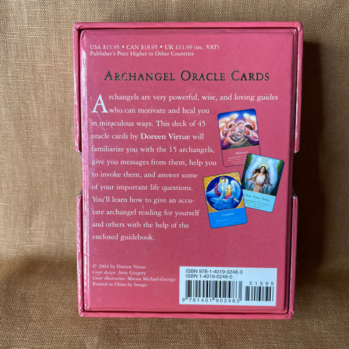 Archangel Oracle Cards by Doreen Virtue — 45-Card Deck & Guidebook