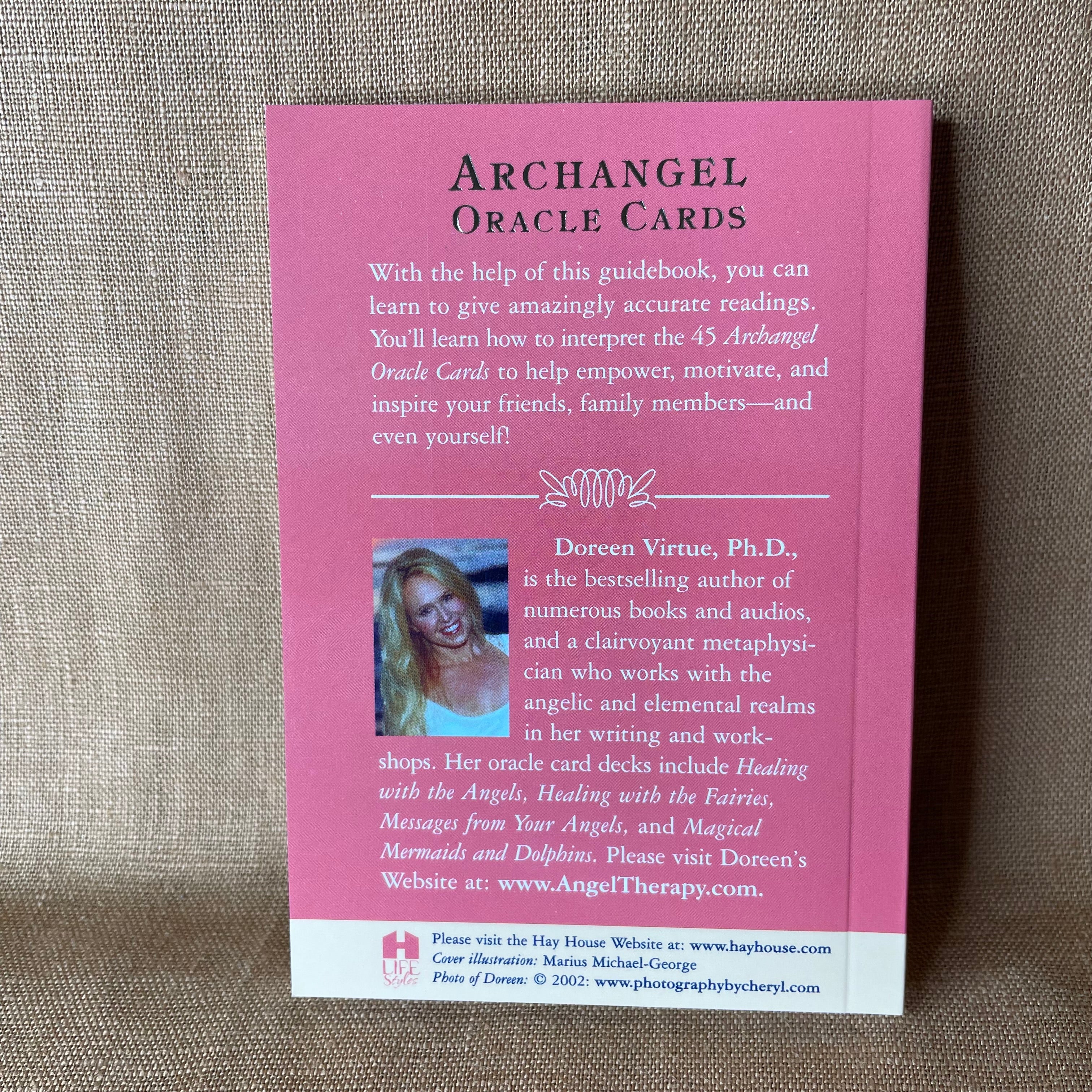 Archangel Oracle Cards by Doreen Virtue — 45-Card Deck & Guidebook