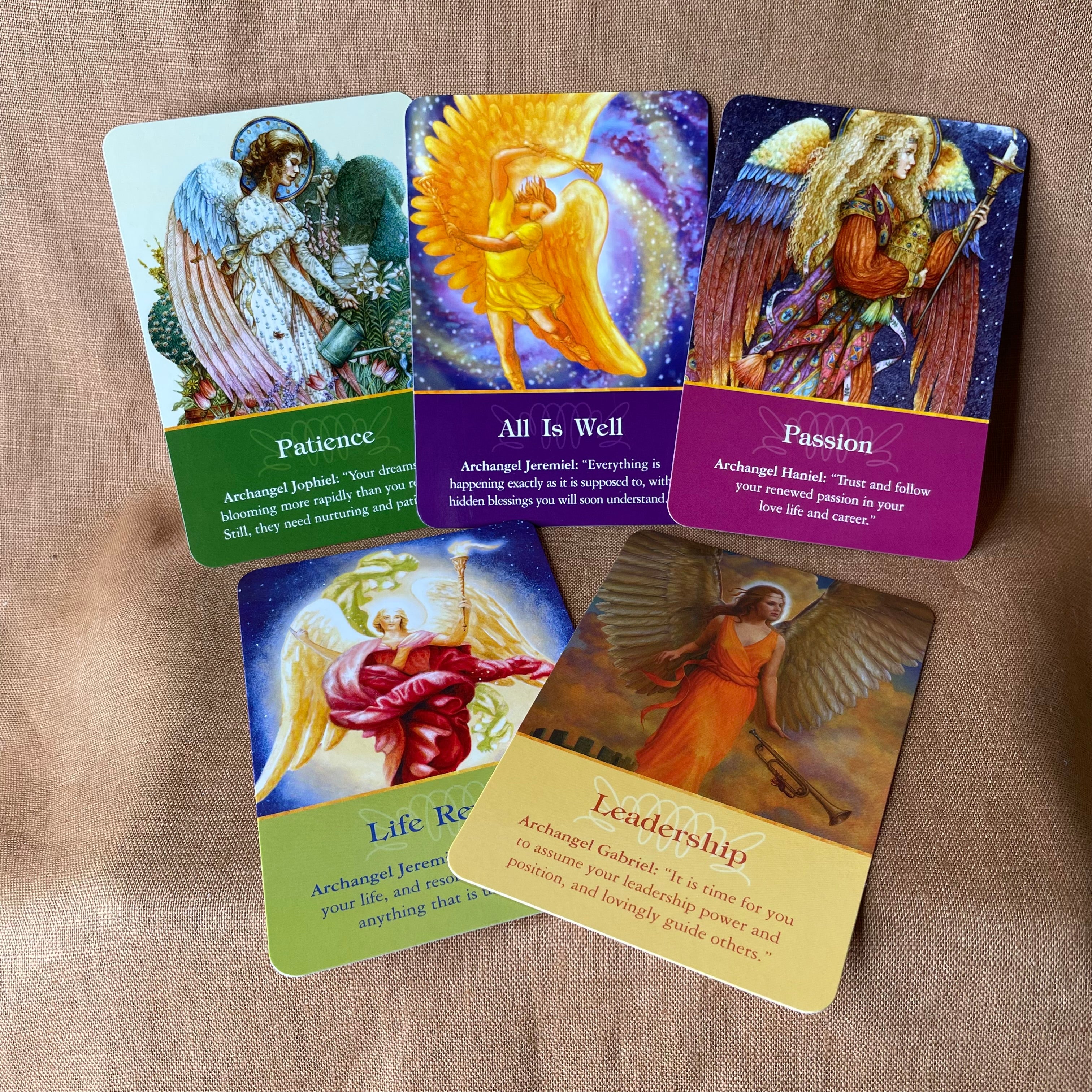 Archangel Oracle Cards by Doreen Virtue — 45-Card Deck & Guidebook