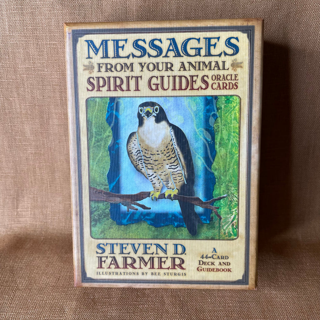 Messages from Your Animal Spirit Guides Oracle Cards by Steven D. Farmer — 44-Card Deck & Guidebook