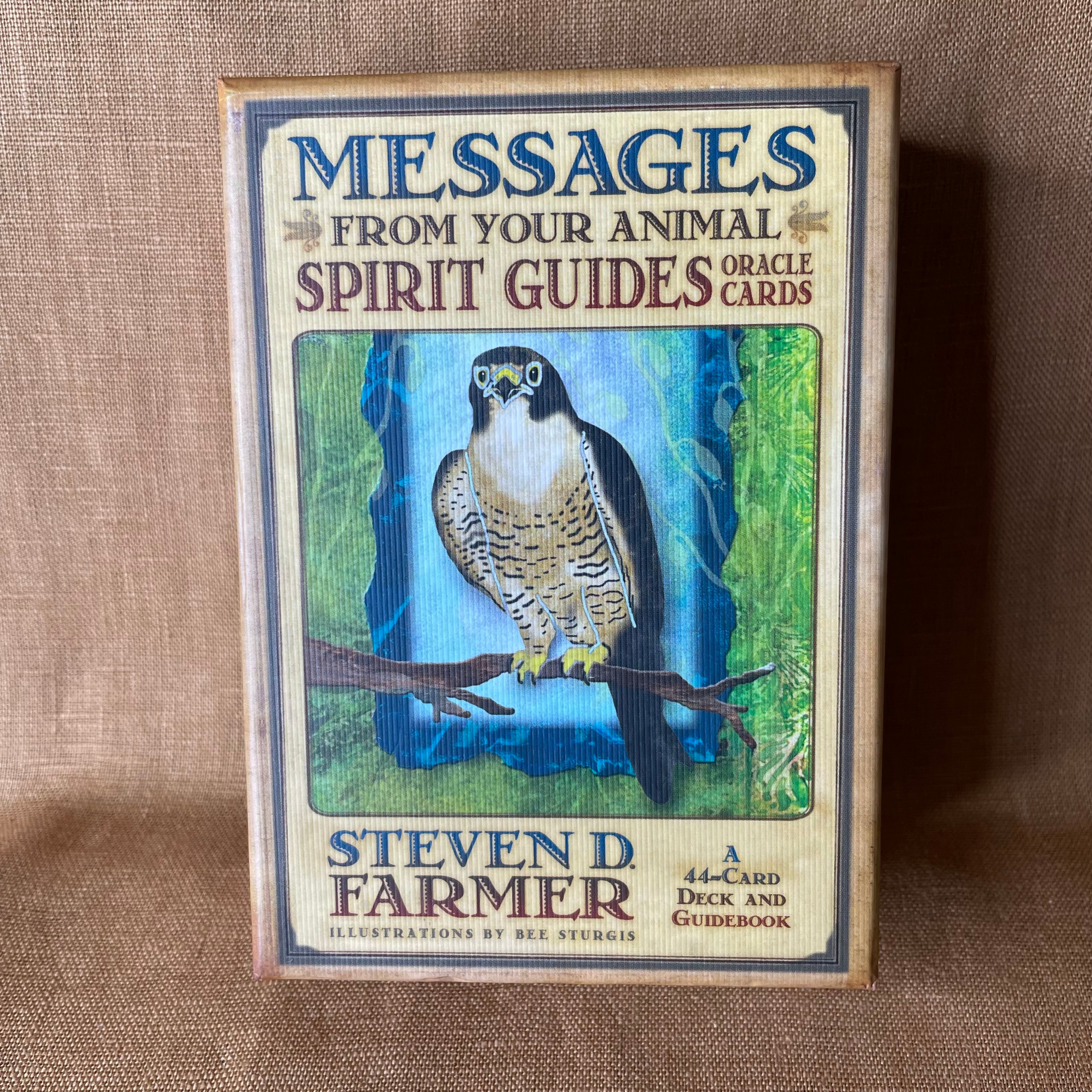 Messages from Your Animal Spirit Guides Oracle Cards by Steven D. Farmer — 44-Card Deck & Guidebook