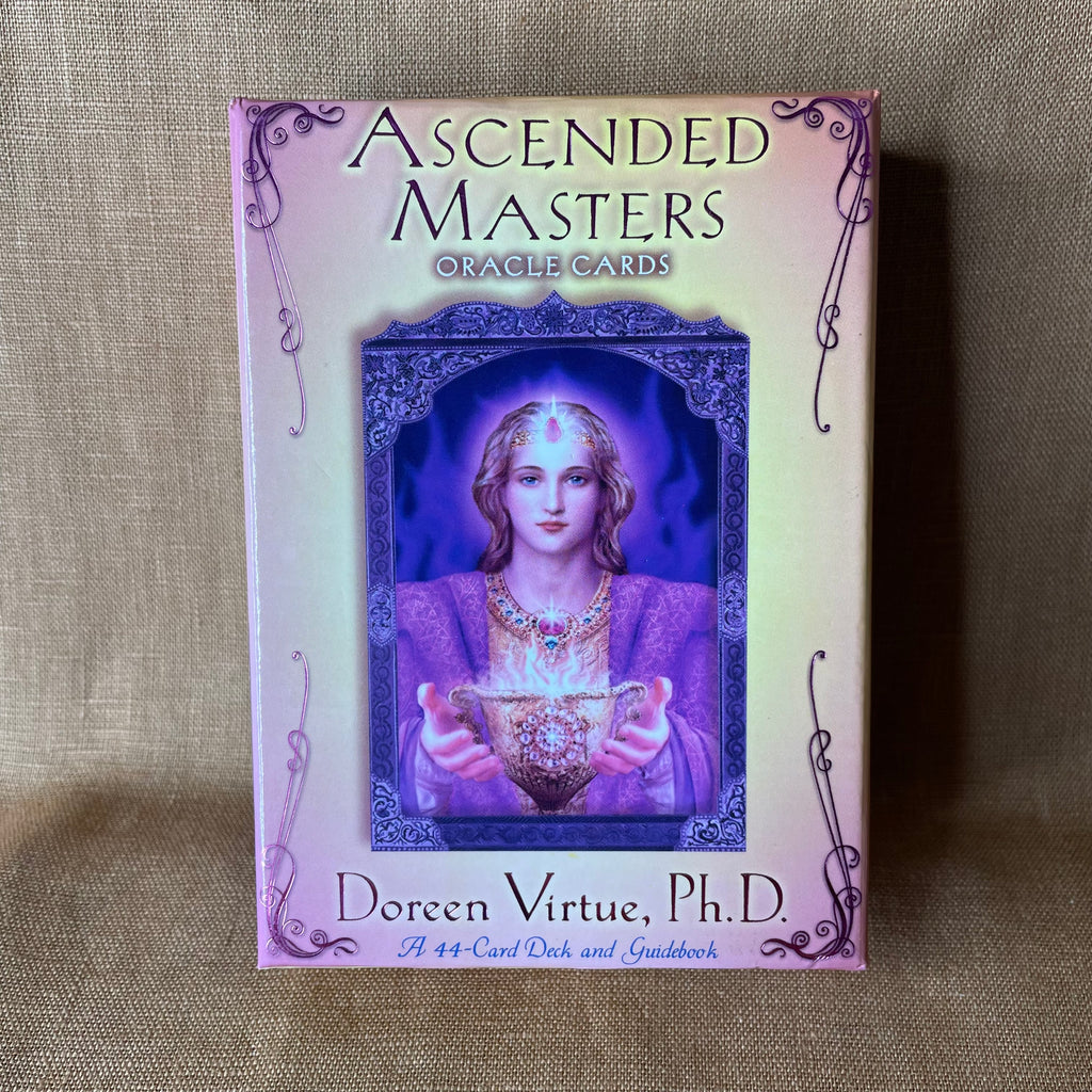 Ascended Masters Oracle Cards by Doreen Virtue — 44-Card Deck & Guidebook