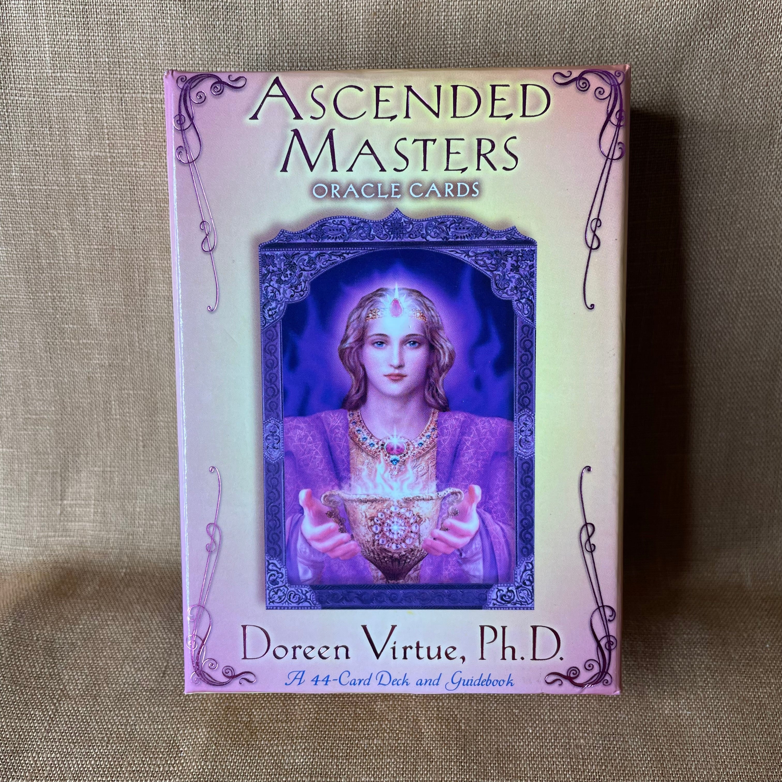 Ascended Masters Oracle Cards by Doreen Virtue — 44-Card Deck & Guidebook