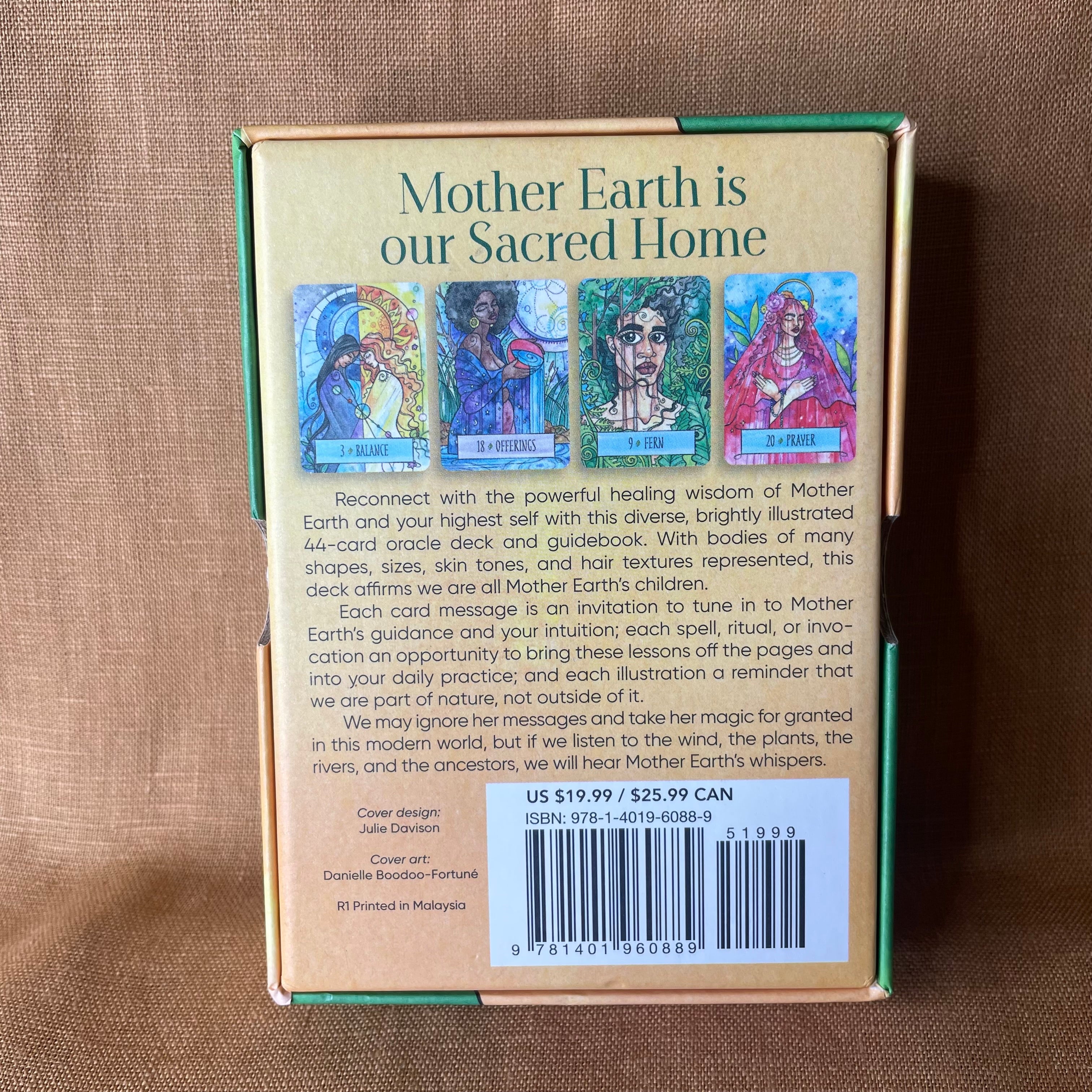 The Earthcraft Oracle by Juliet Diaz & Lorriane Anderson — 44-Card Deck & Guidebook