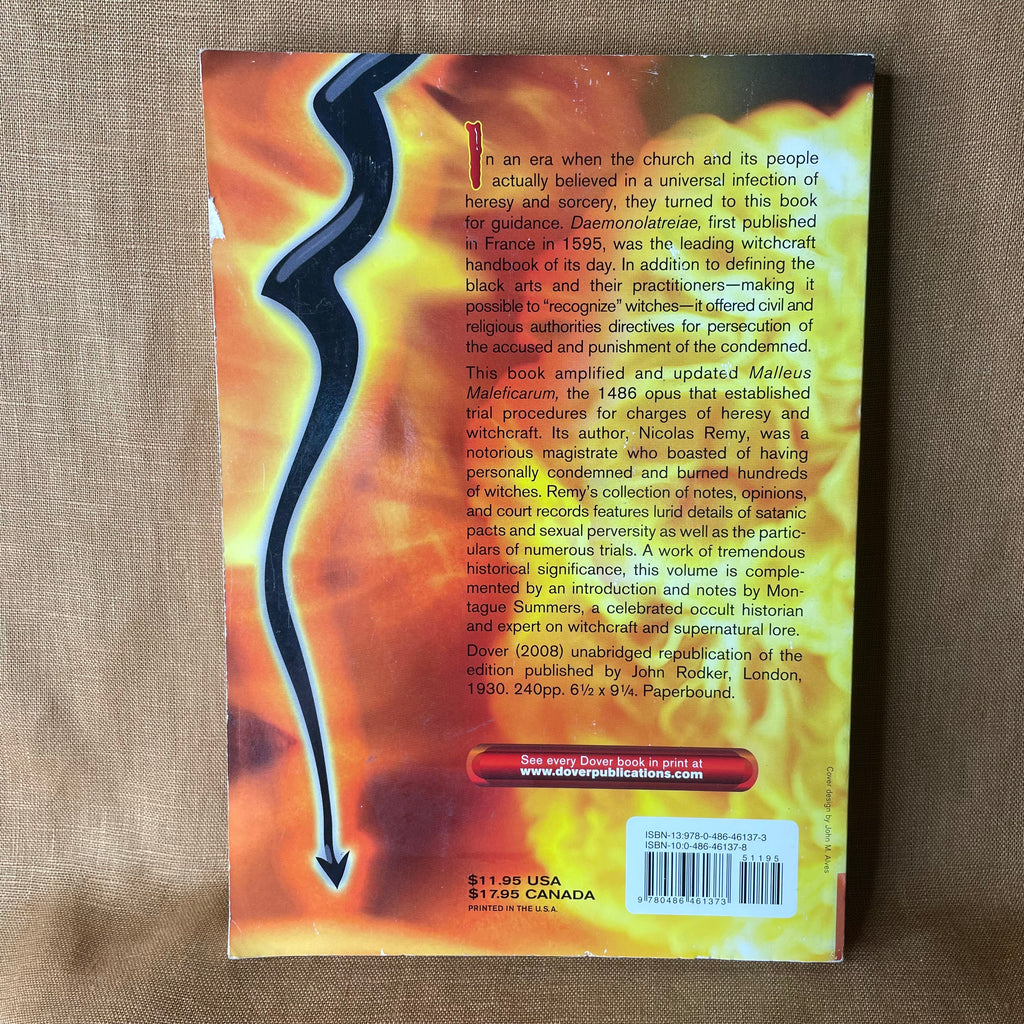 Demonolatry: An Account of the Historical Practice of Witchcraft — Nicolas Remy