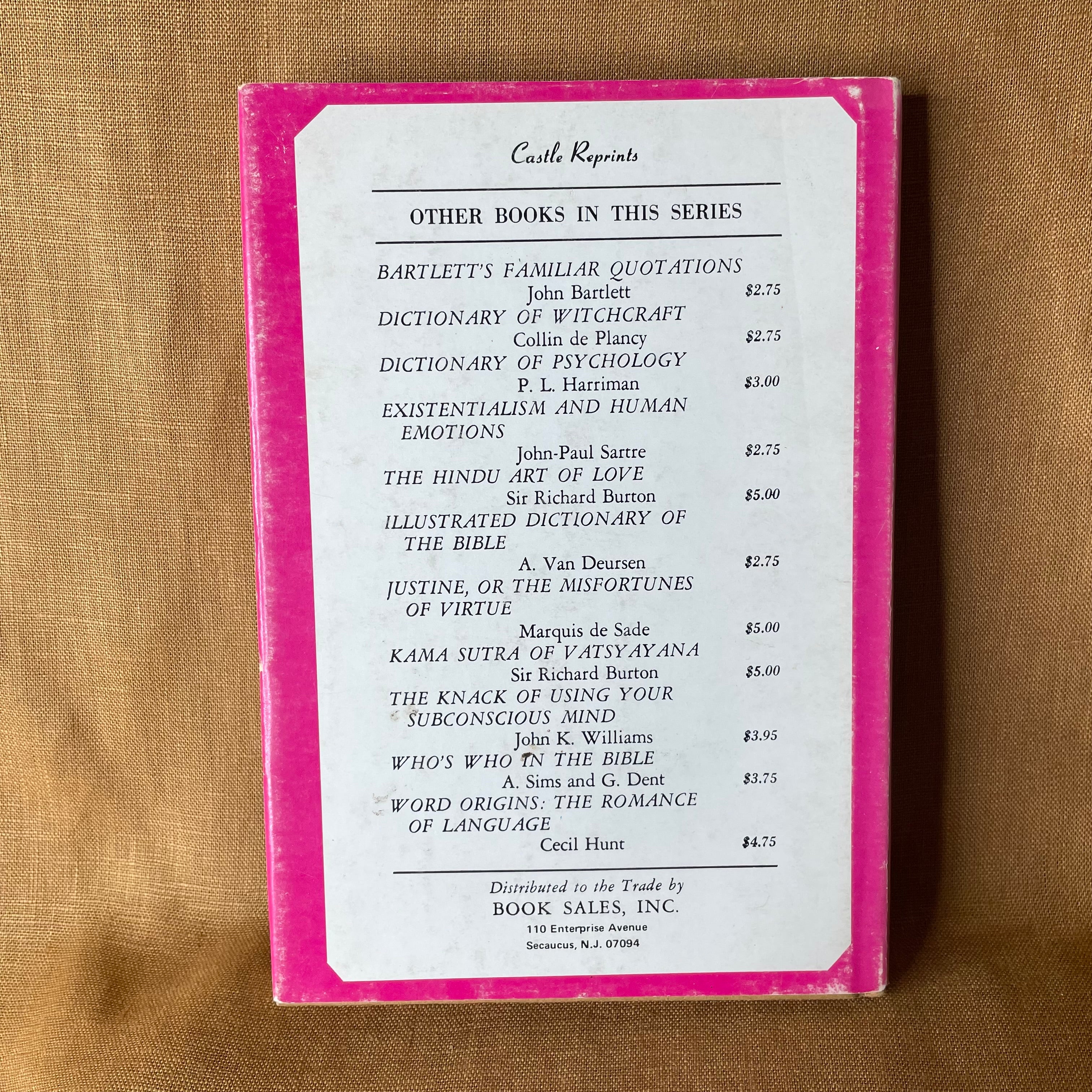 Dictionary of Witchcraft — Collin de Plancy