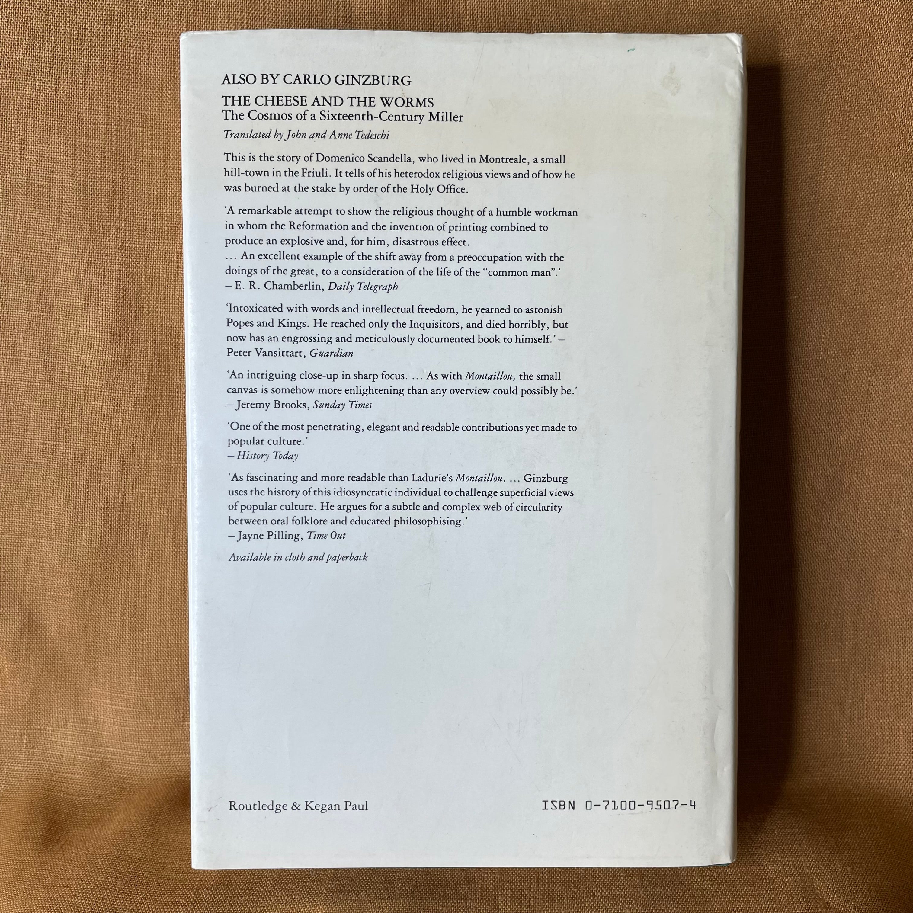 The Night Battles: Witchcraft & Agrarian Cults in the Sixteenth & Seventeenth Centuries — Carlo Ginzburg