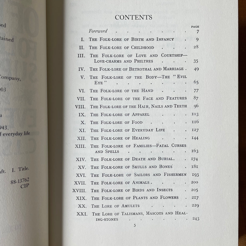 The Hand of Destiny: Folklore and Superstition for Everyday Life — C. J. S. Thompson