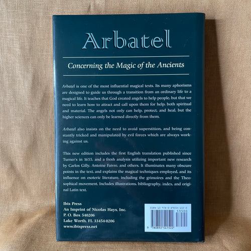 Arbatel: Concerning the Magic of the Ancients — Joseph H. Peterson