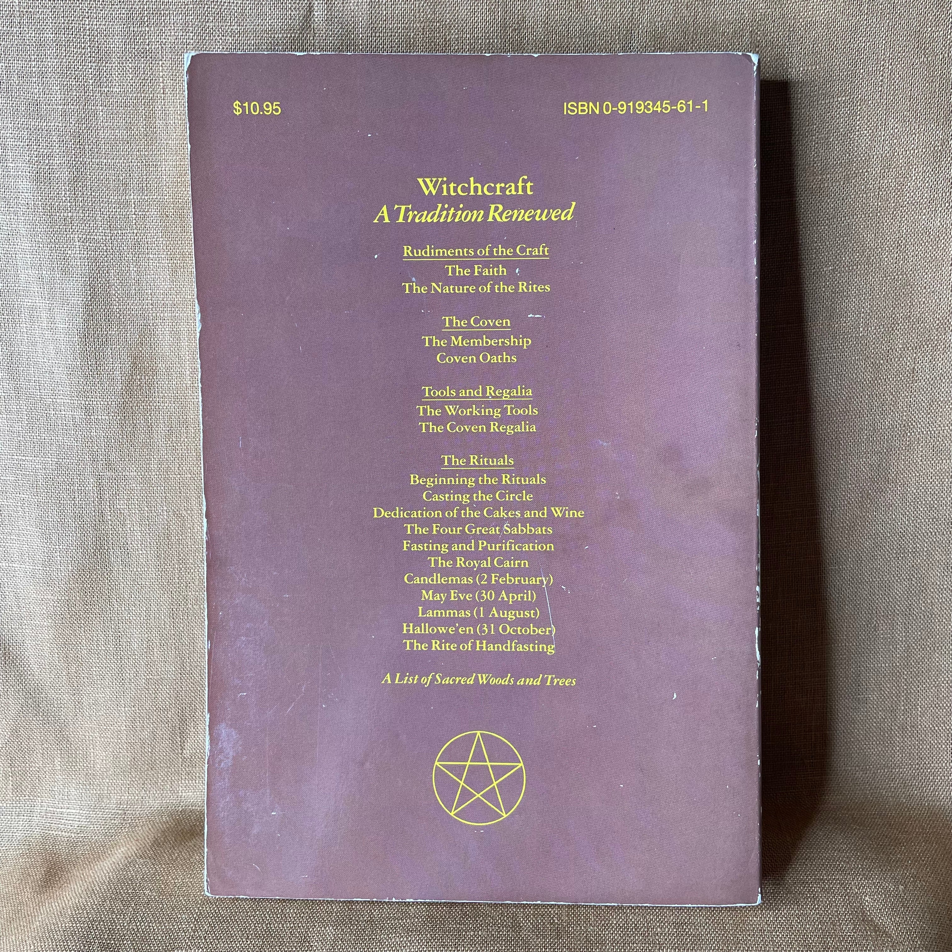 Witchcraft: A Tradition Renewed — Doreen Valiente and Evan John Jones