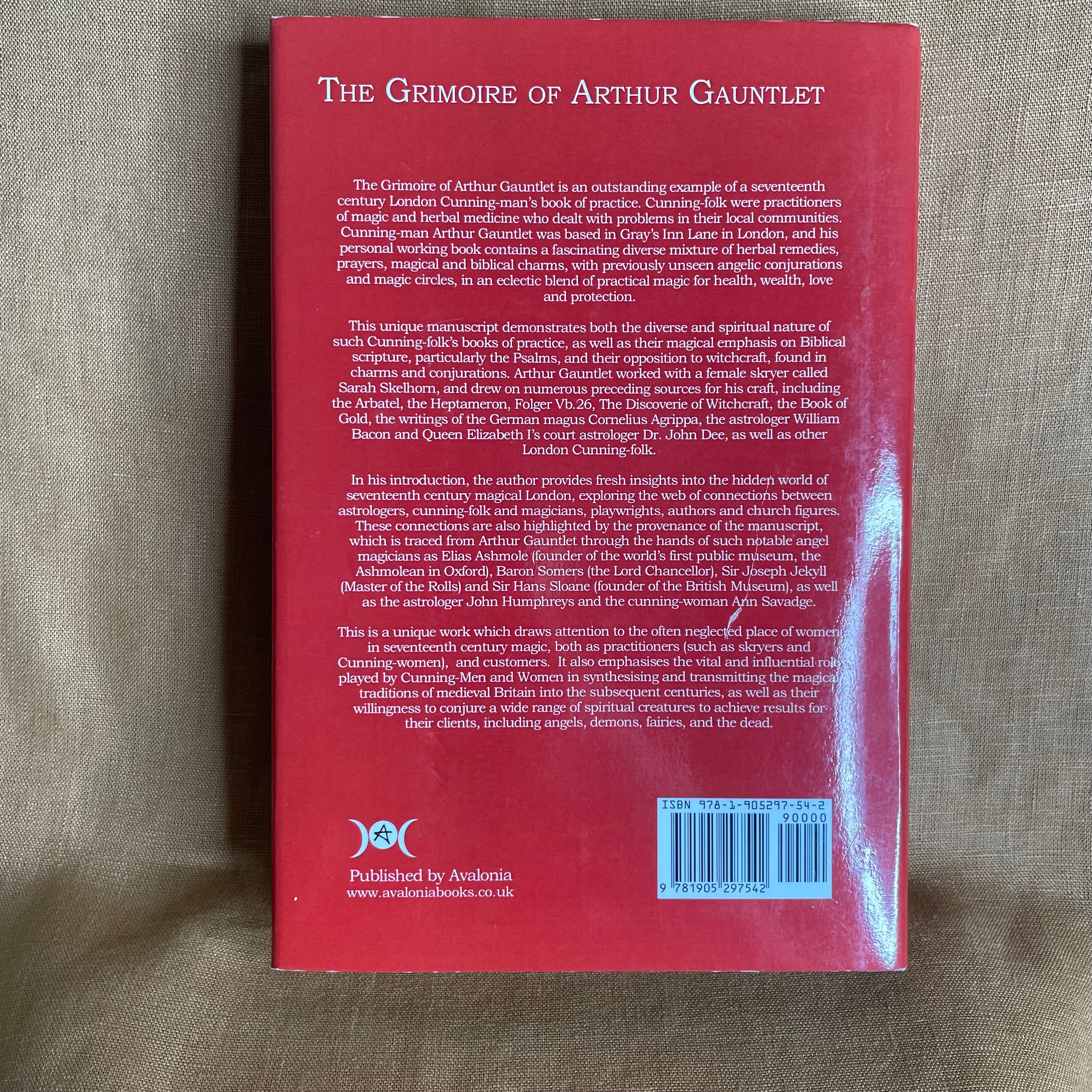 The Grimoire of Arthur Gauntlet - edited by David Rankine