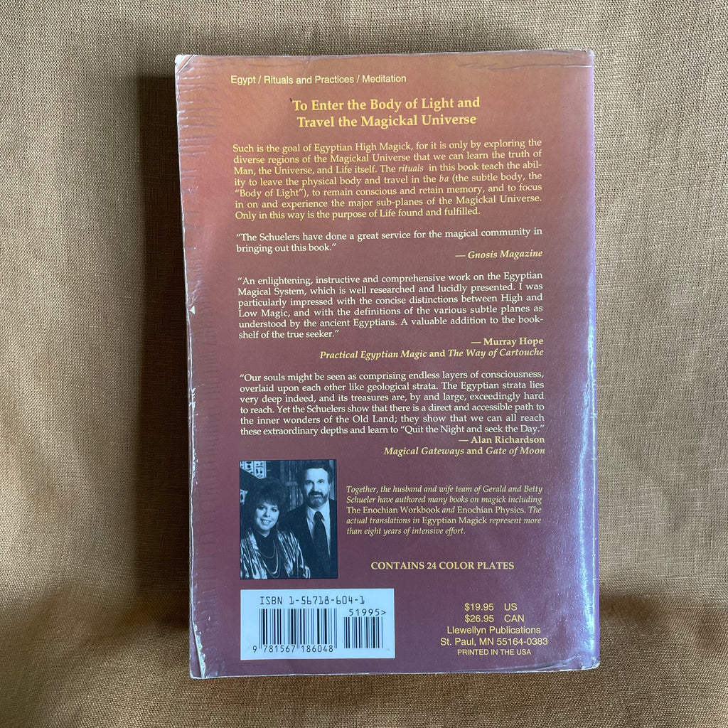 Egyptian Magick: Enter the Body of Light & Travel the Magickal Universe - Gerald & Betty Schueler