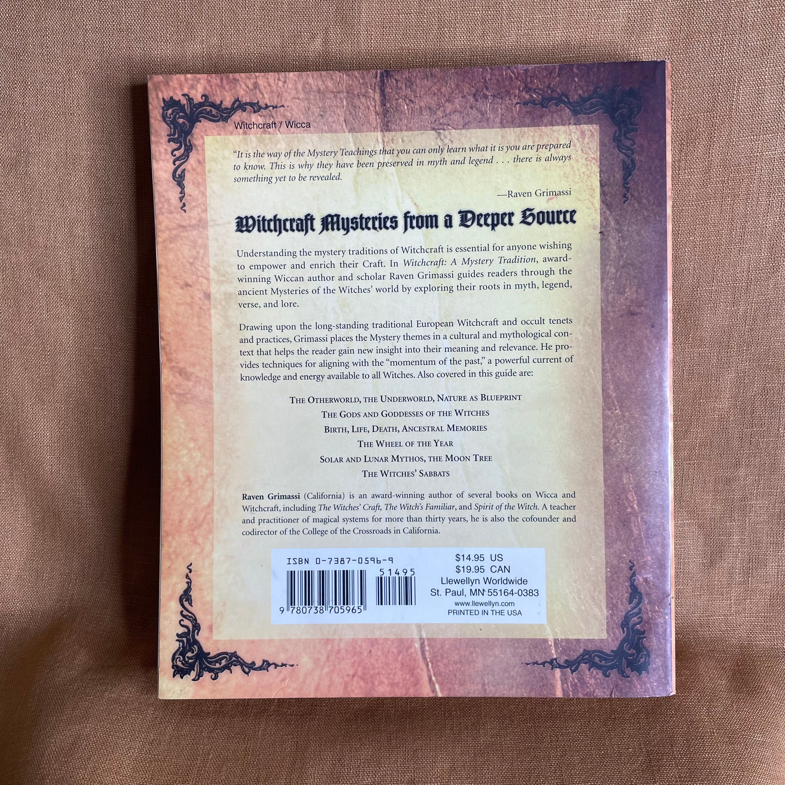 Witchcraft: A Mystery Tradition - Raven Grimassi