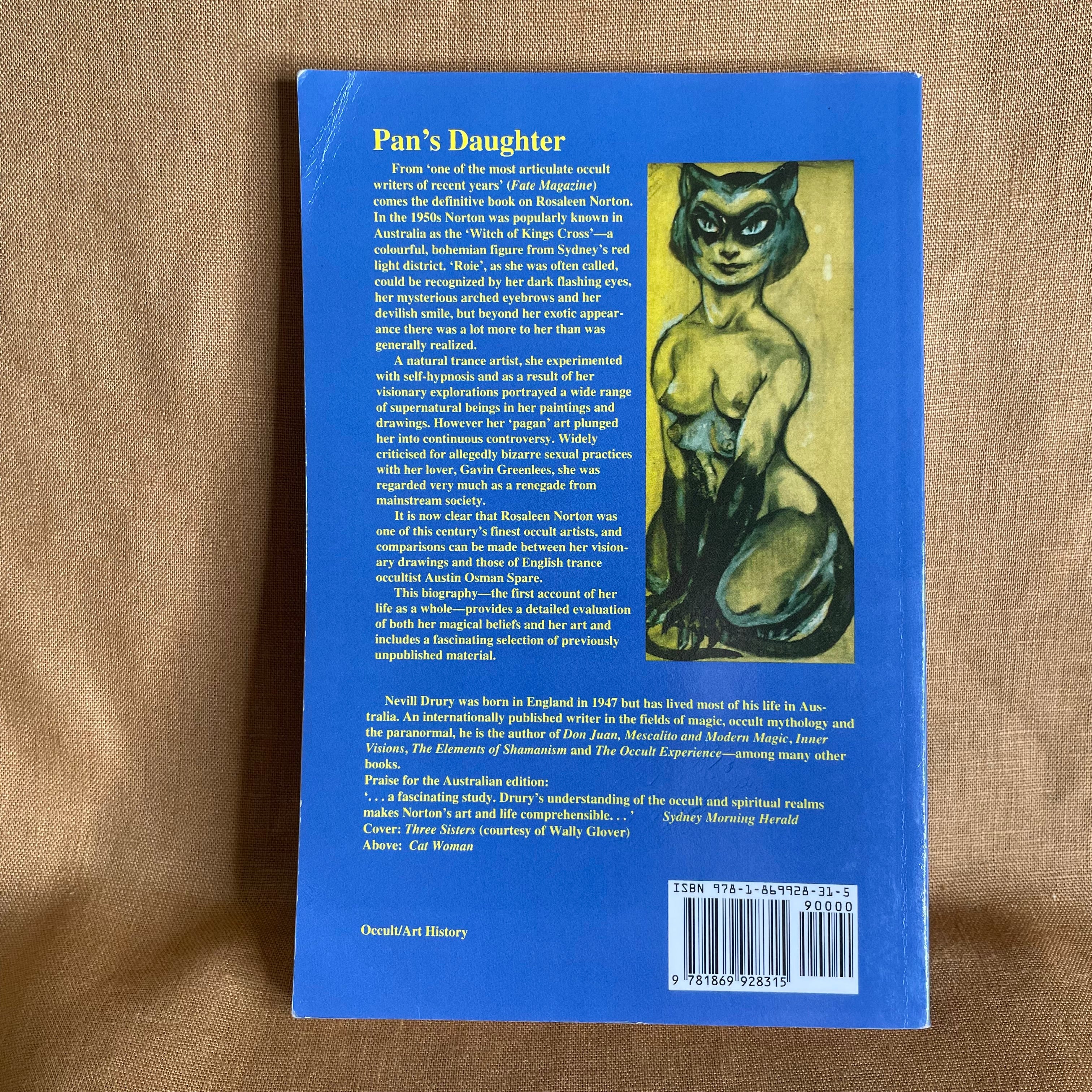 Pan’s Daughter: The Magical World of Rosaleen Norton - Nevill Drury - First paperback edition
