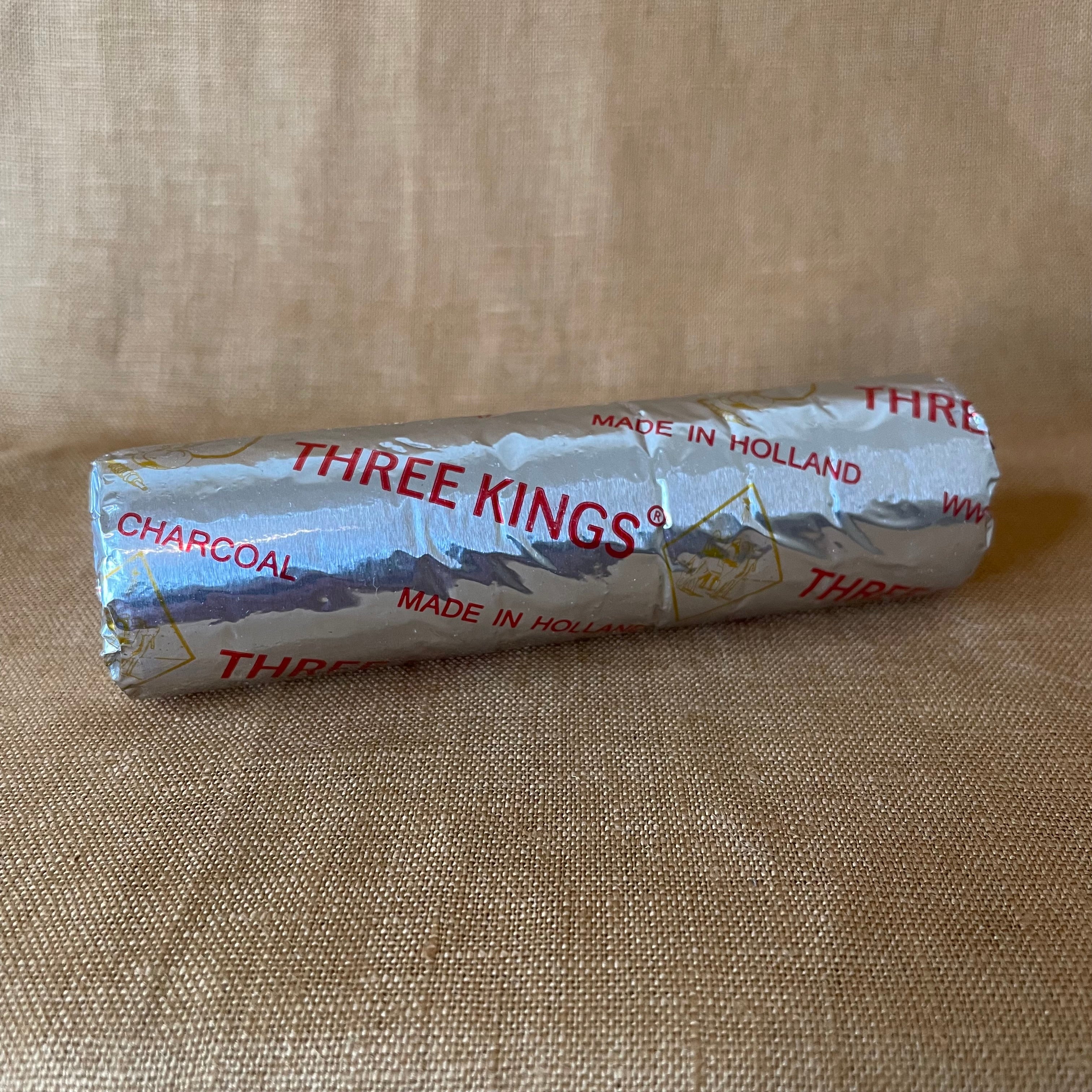 Three Kings Incense Charcoal Roll - 10 Tablets