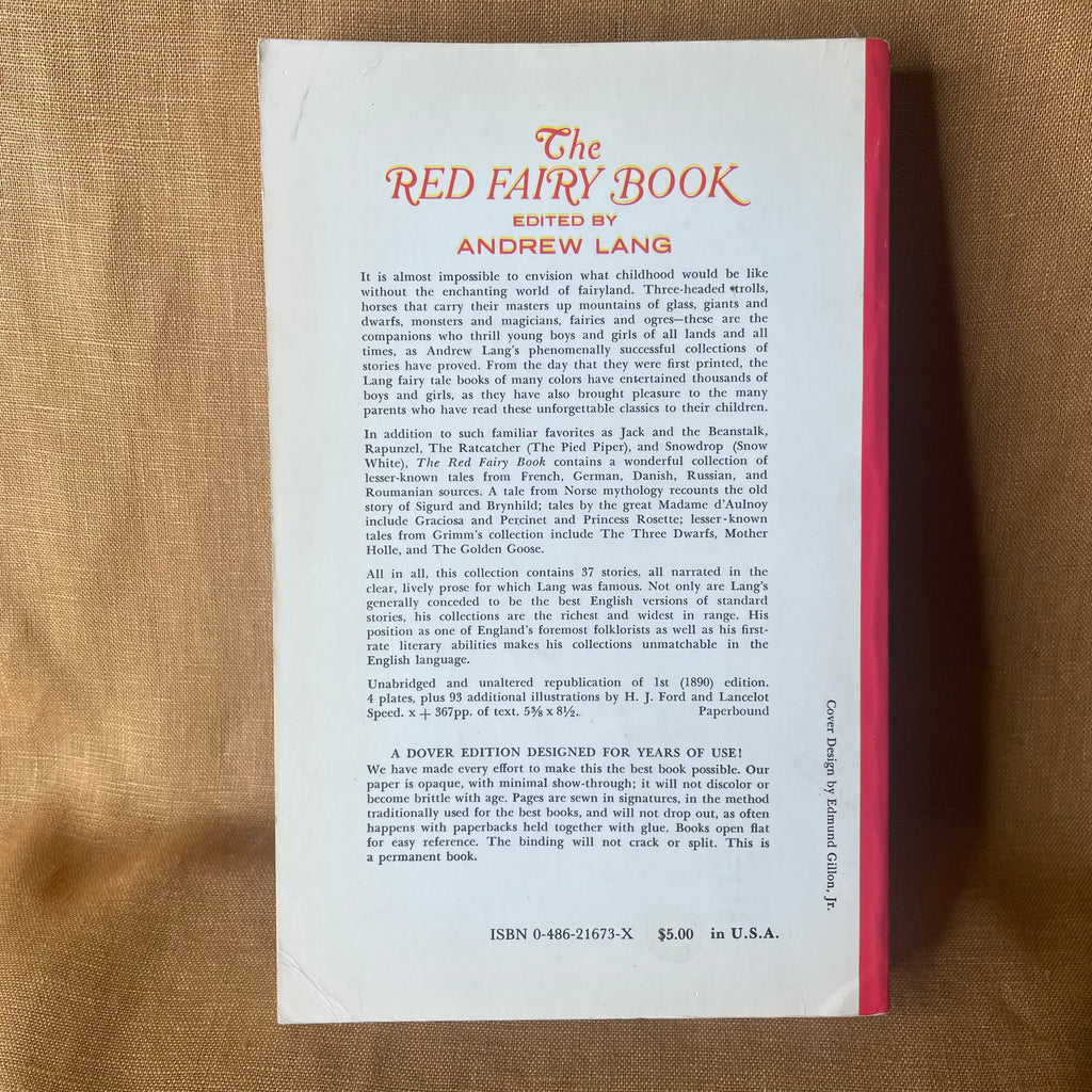 The Red Fairy Book - Andrew Lang