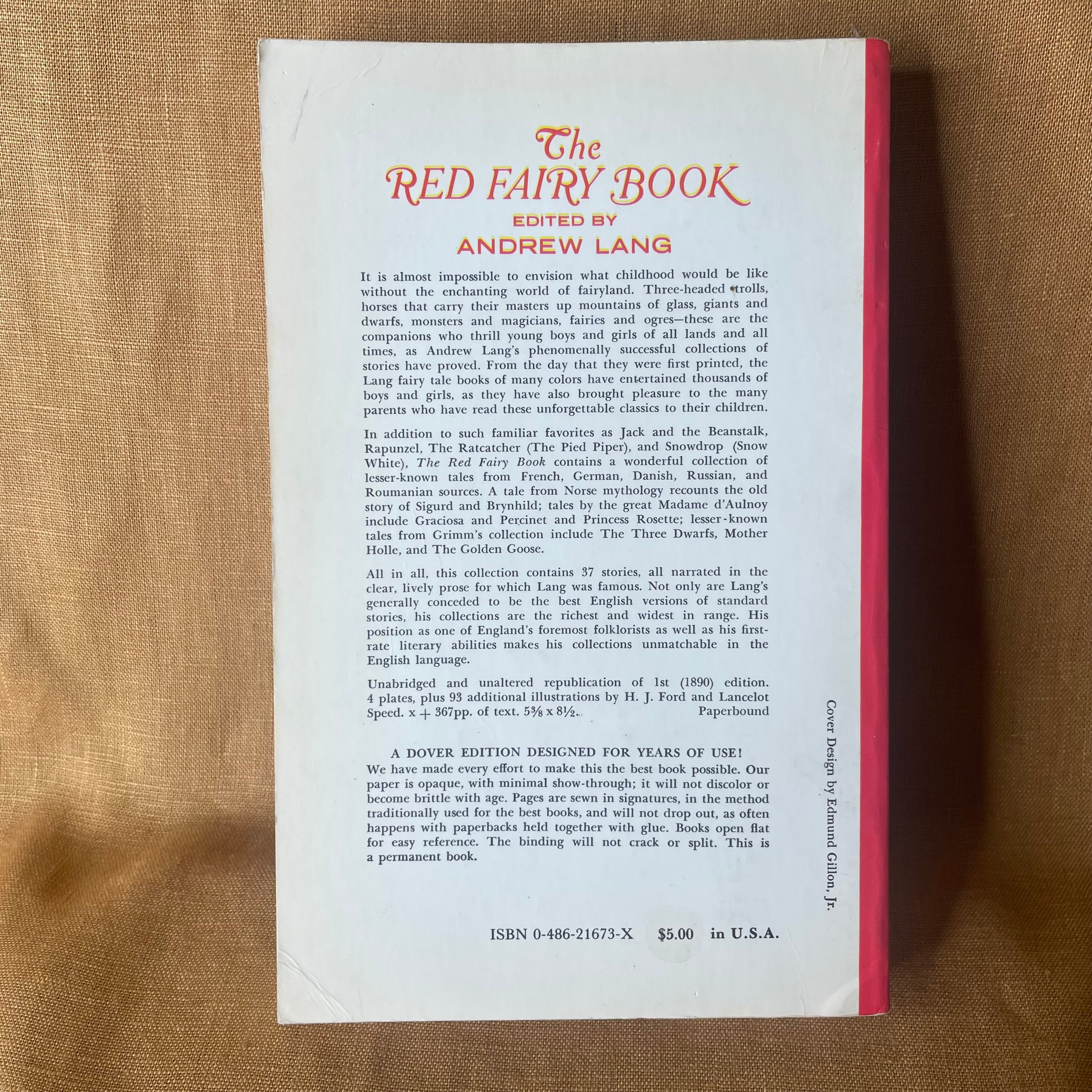 The Red Fairy Book - Andrew Lang