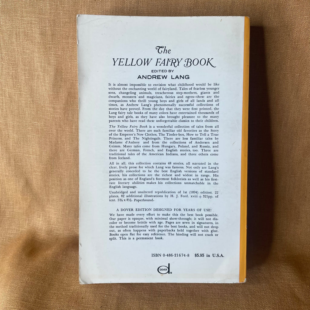 The Yellow Fairy Book - Andrew Lang