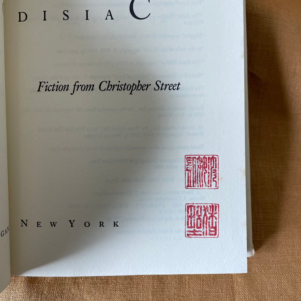Aphrodisiac: Fiction from Christopher Street