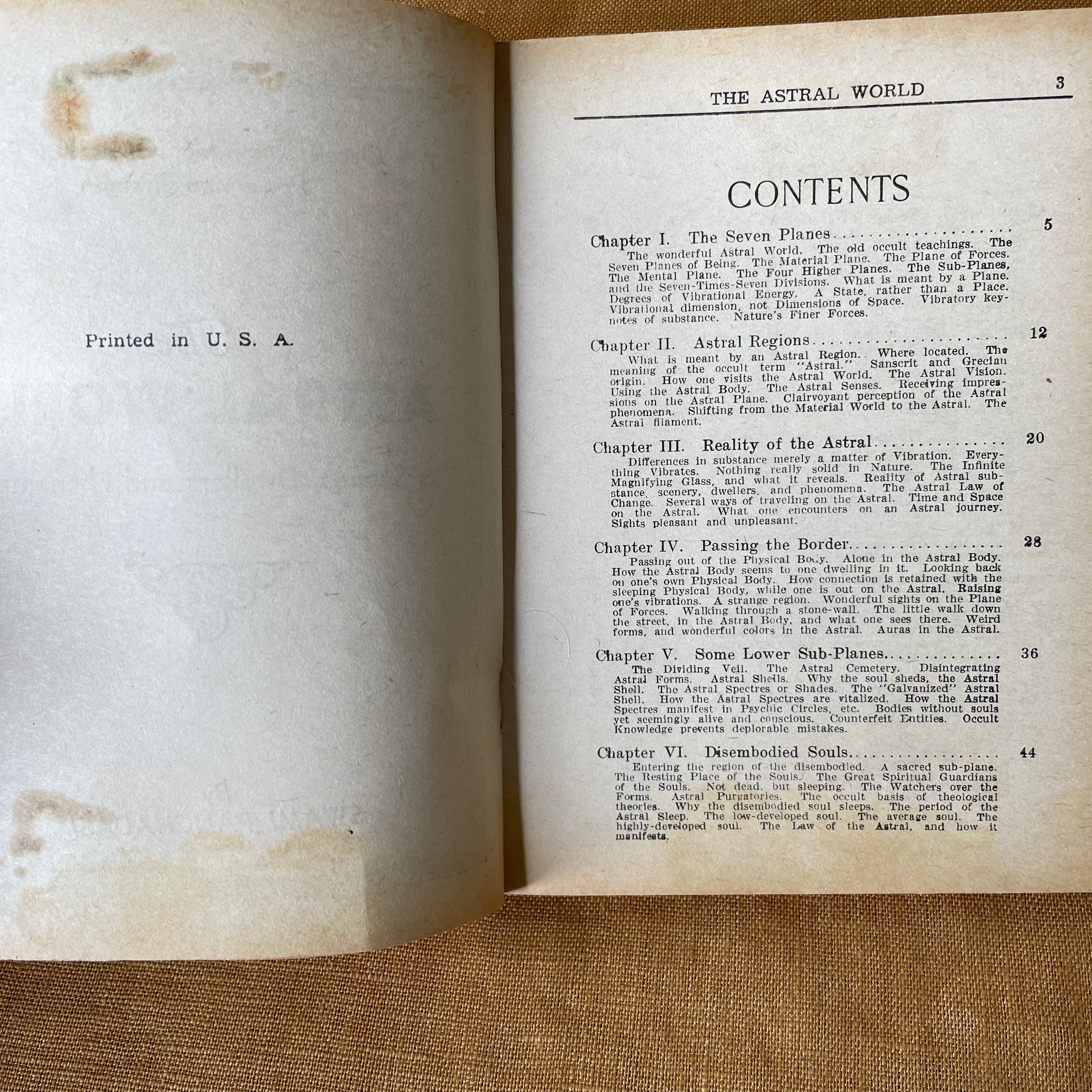 The Astral World: Its Scenes, Dwellers and Phenomena - Swami Panchadasi