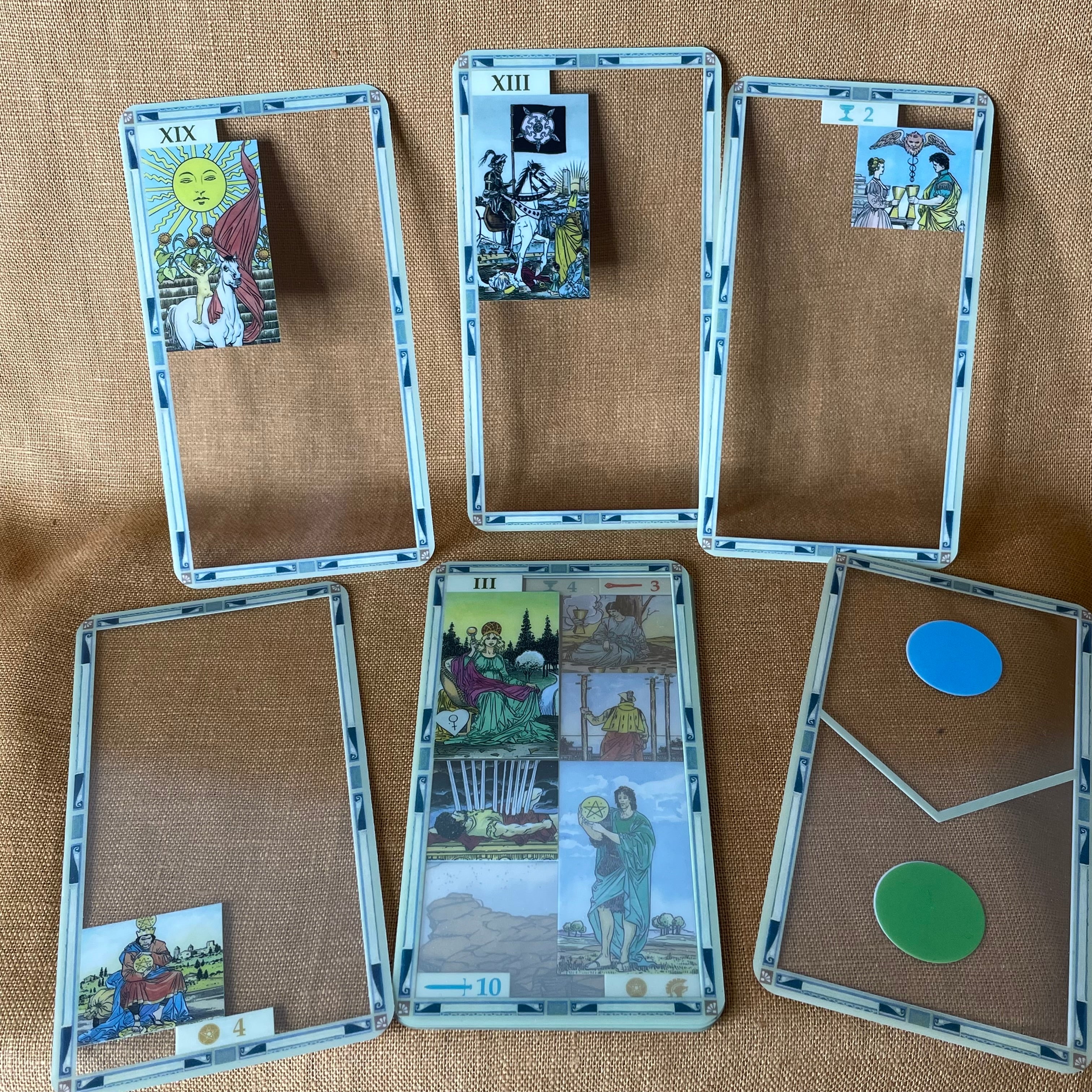 Universal Transparent Tarot - Lo Scarabeo