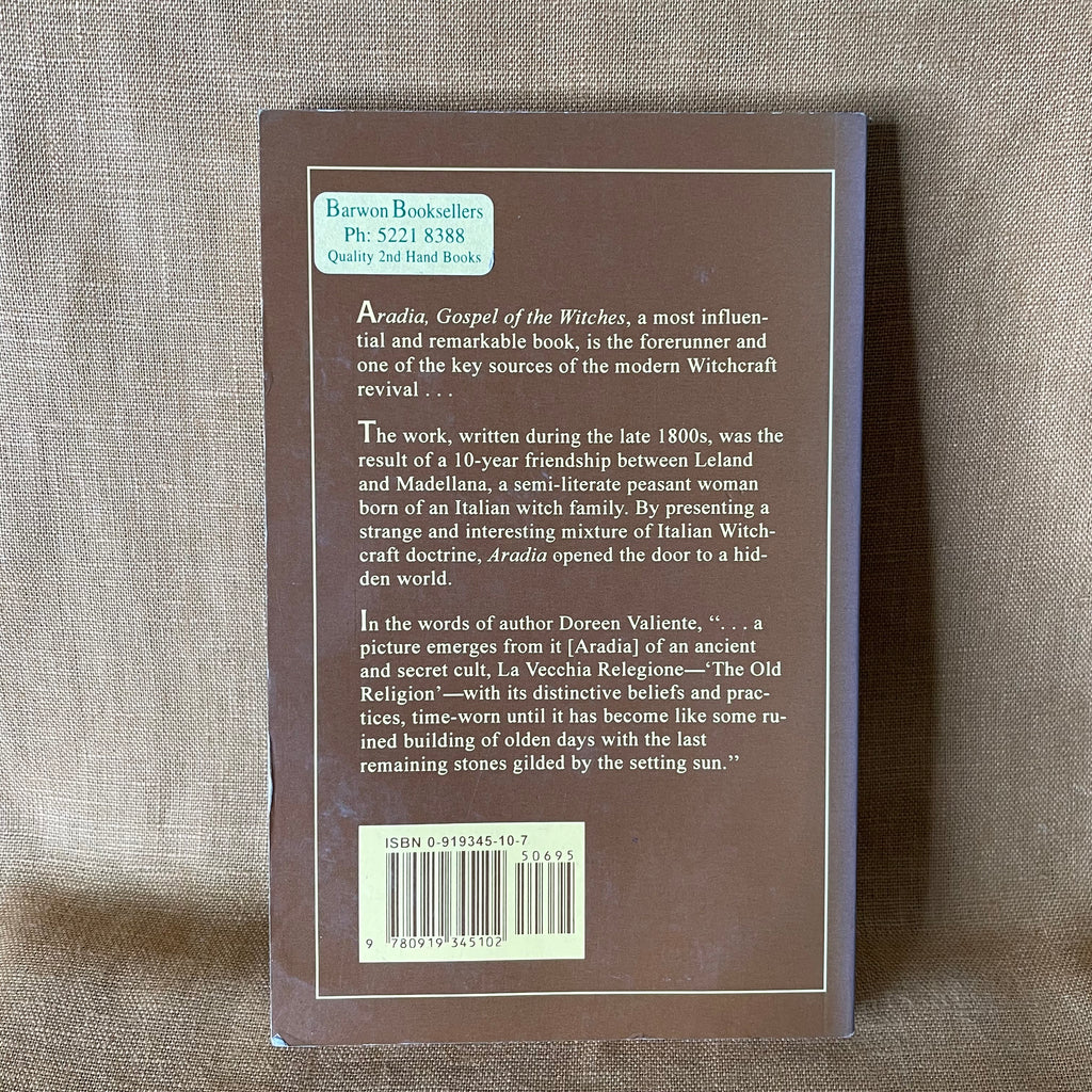 Aradia: Gospel of the Witches - Charles G. Leland