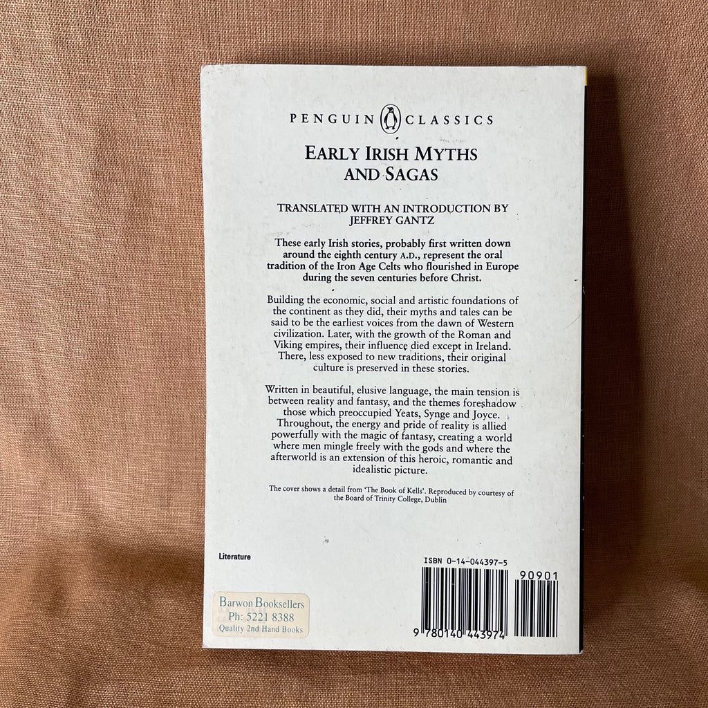 Early Irish Myths and Sagas - translated by Jeffrey Gantz