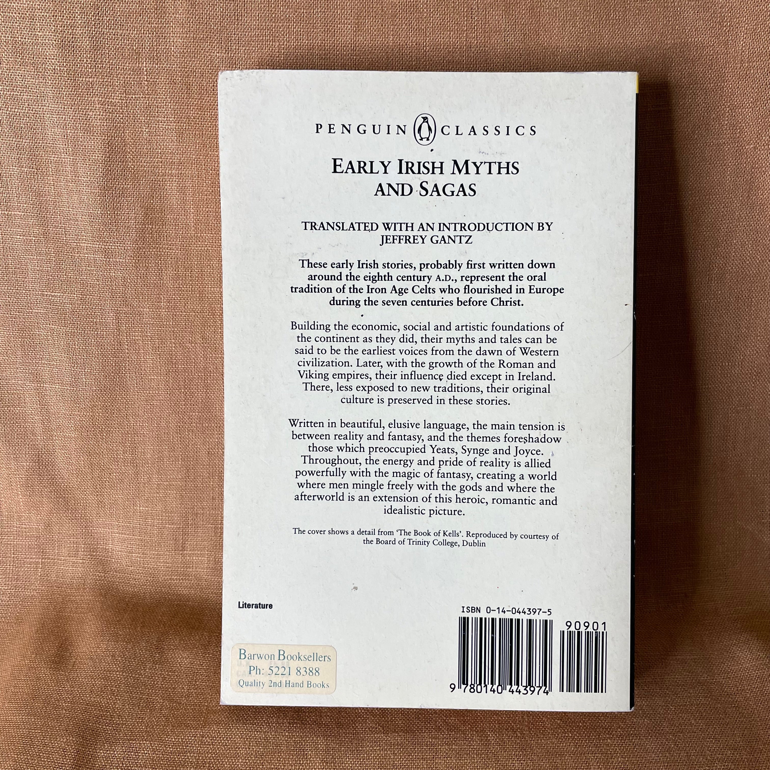 Early Irish Myths and Sagas - translated by Jeffrey Gantz