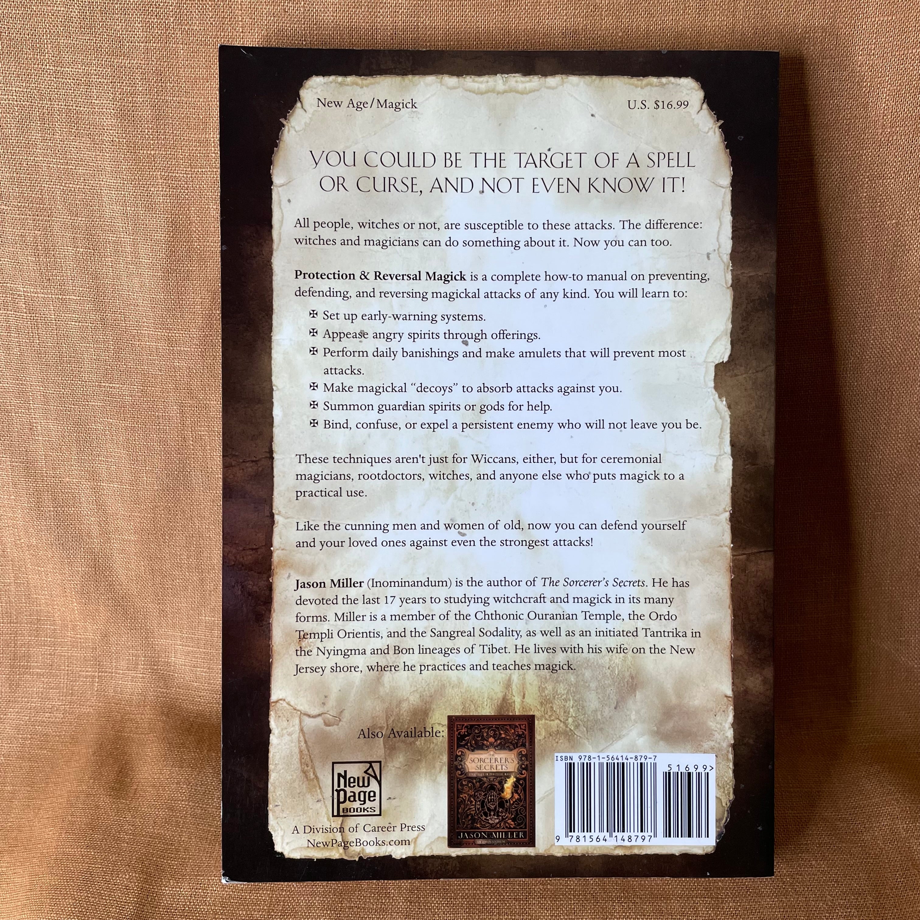 Protection & Reversal Magick: A Witch’s Defense Manual - Jason Miller