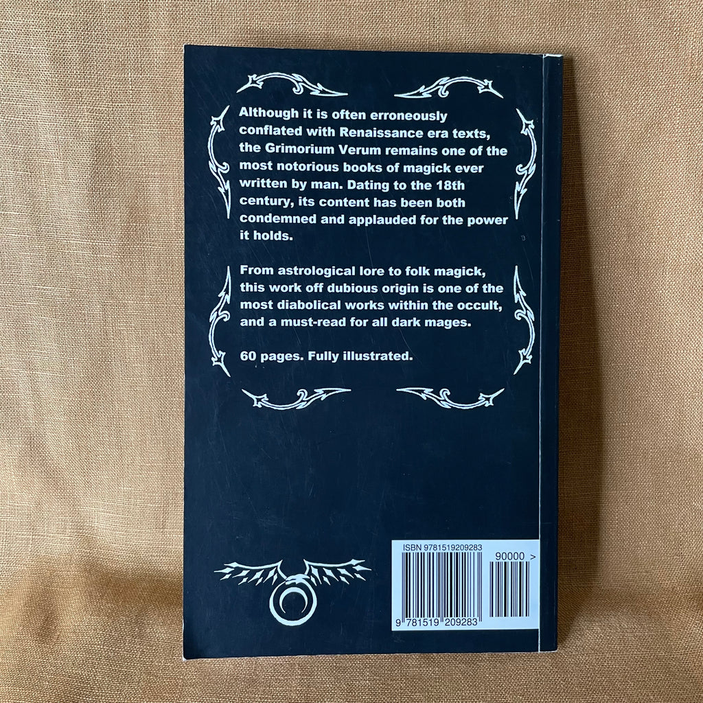 Grimorium Verum: The True Grimoire - edited by Tarl Warwick